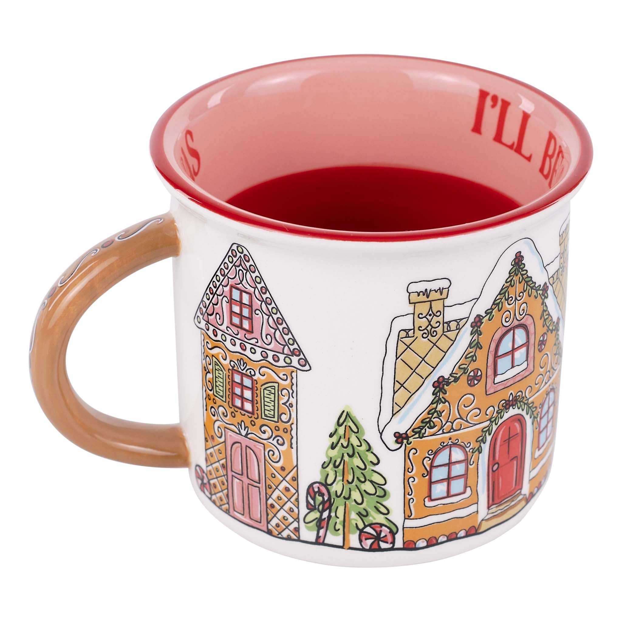 Glory Haus Home for Christmas Gingerbread Campfire Mug