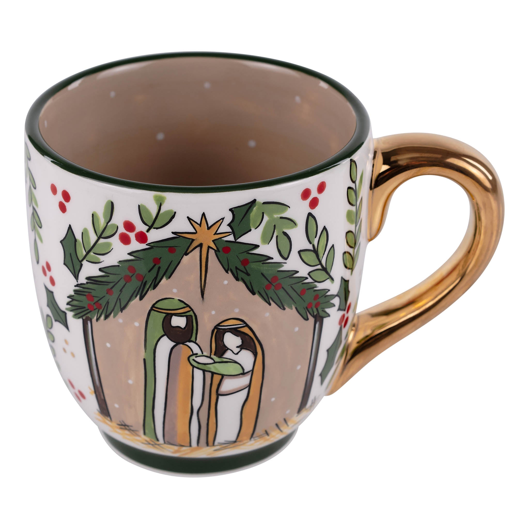 Glory Haus Heaven and Nature Sing Nativity Mug