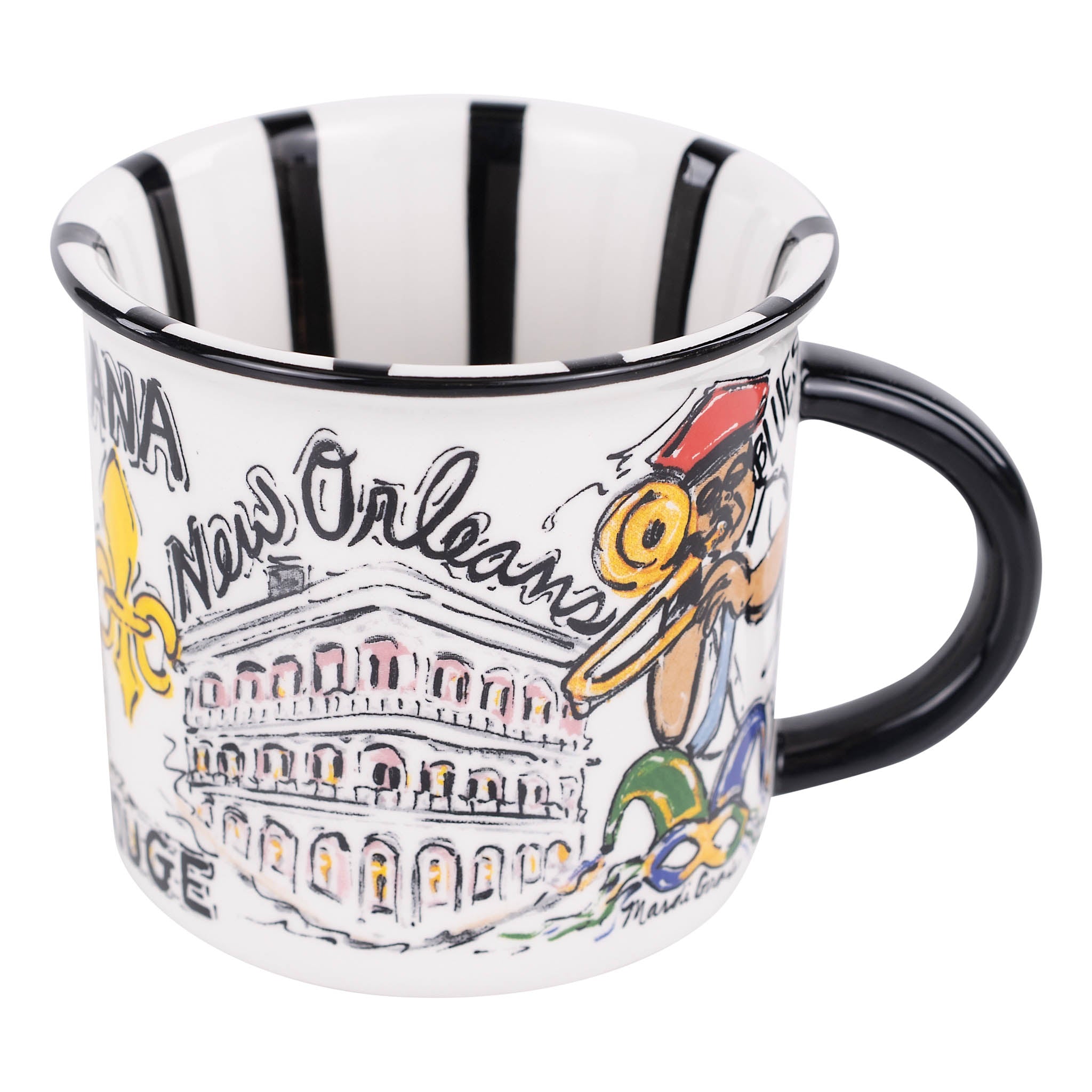 Glory Haus State of Louisiana Icon Mug