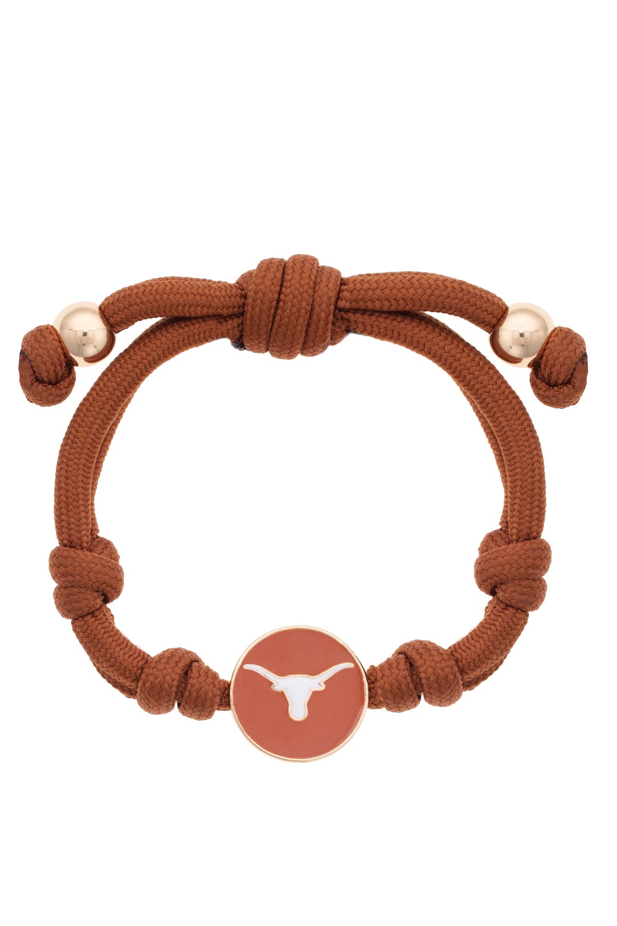 Texas Longhorns Logo Paracord Bracelet