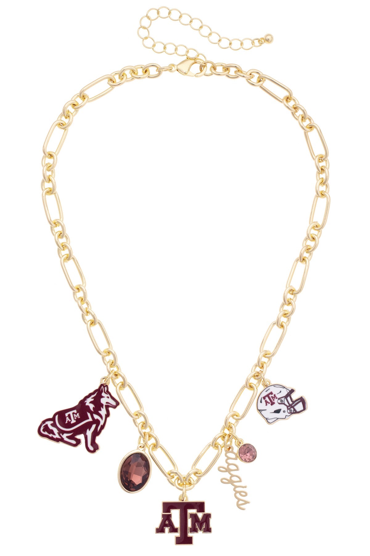 Texas A&M Aggies Gameday Charm Necklace
