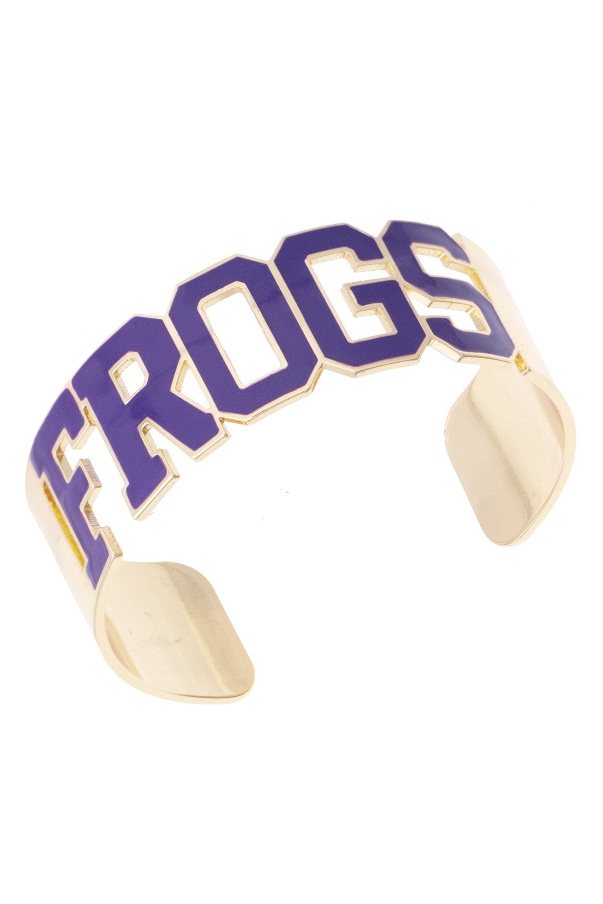 TCU Horned Frogs Varsity Outline Cuff