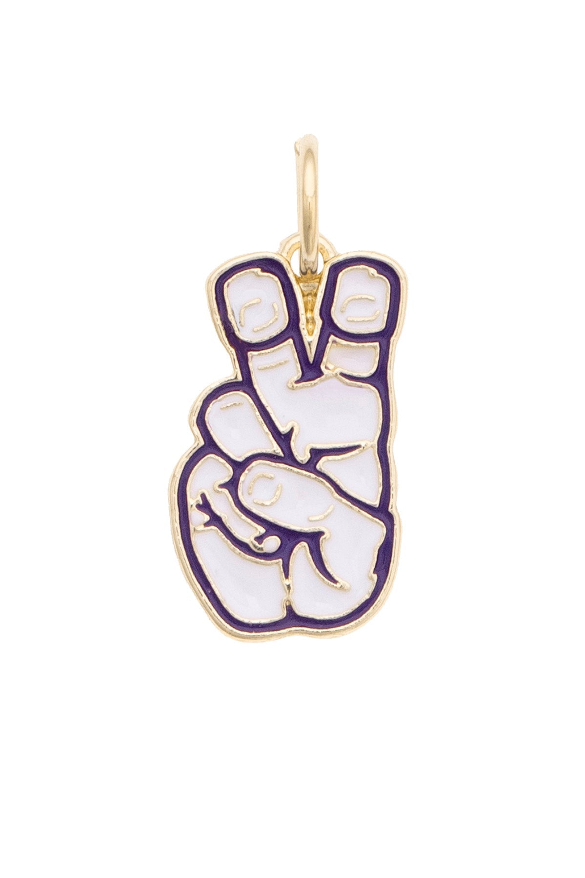TCU Horned Frogs Enamel Mascot Charm