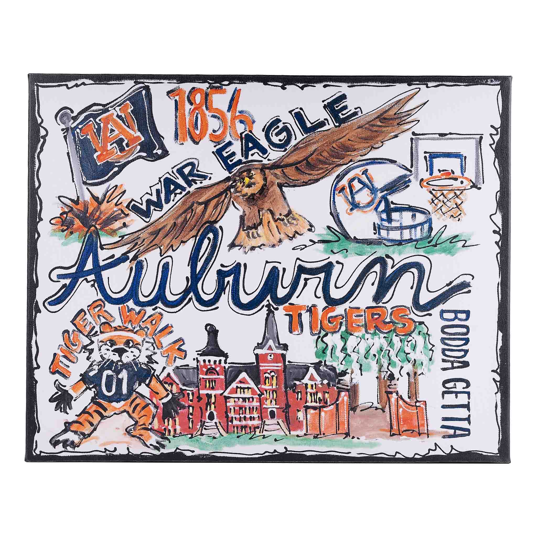 Auburn Landmark Canvas