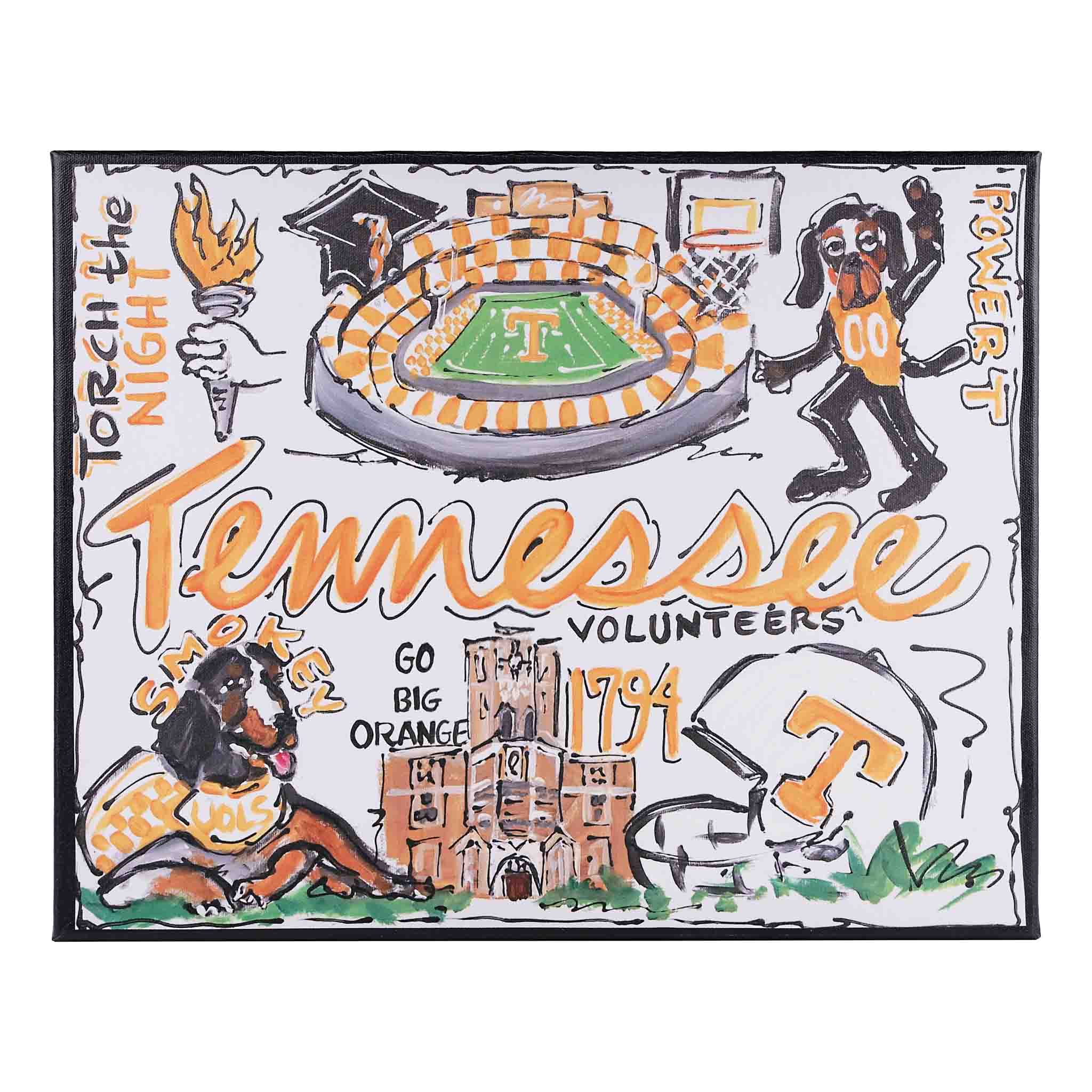 Tennessee Landmark Canvas