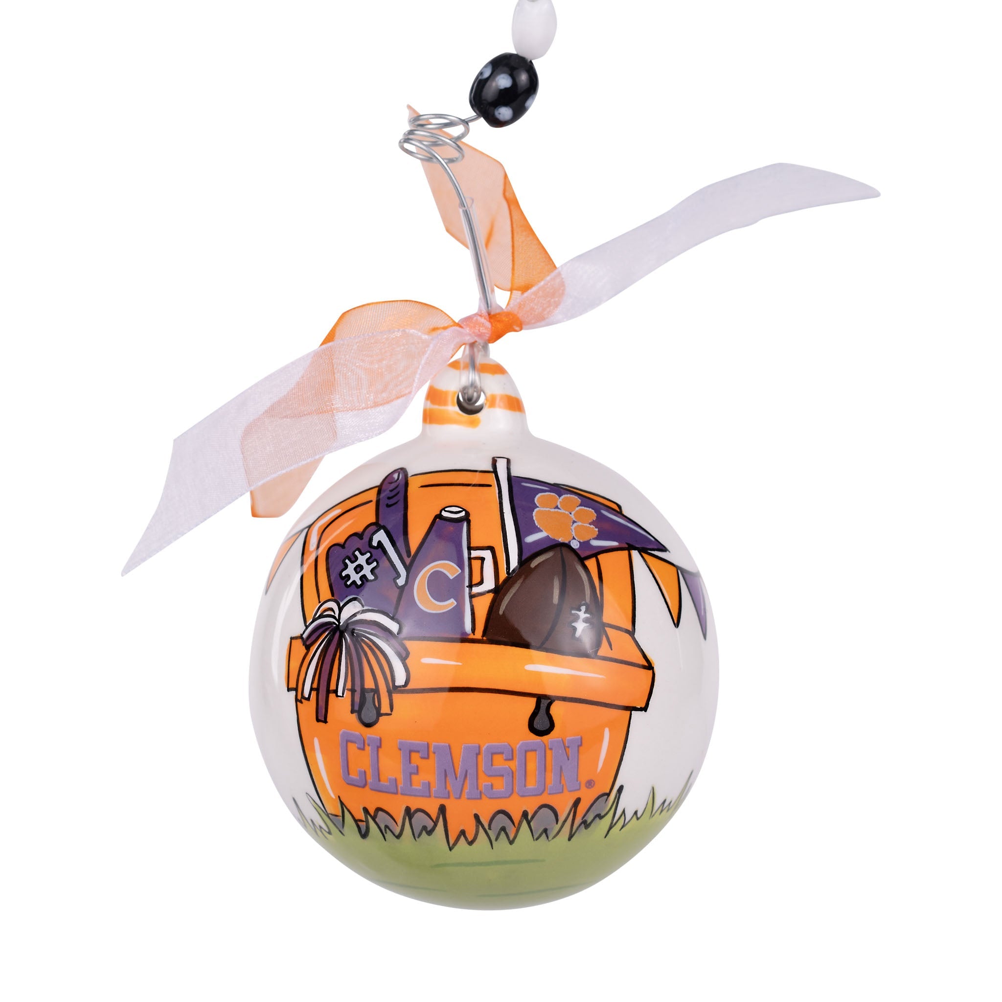 Clemson Cooler Ornament