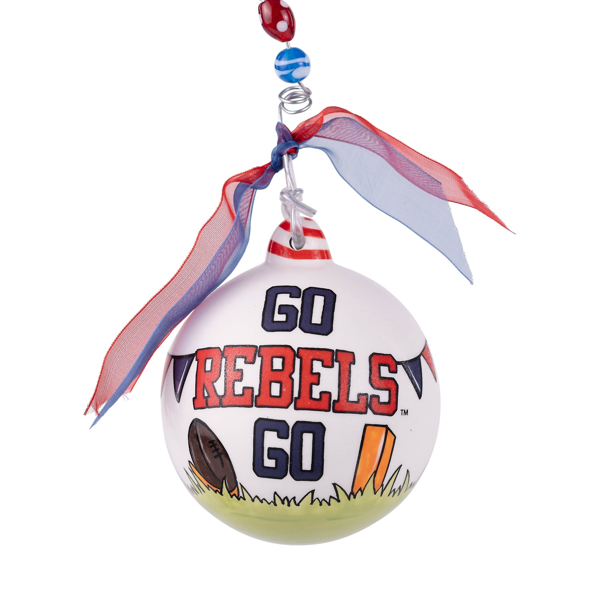 Ole Miss Cooler Ornament
