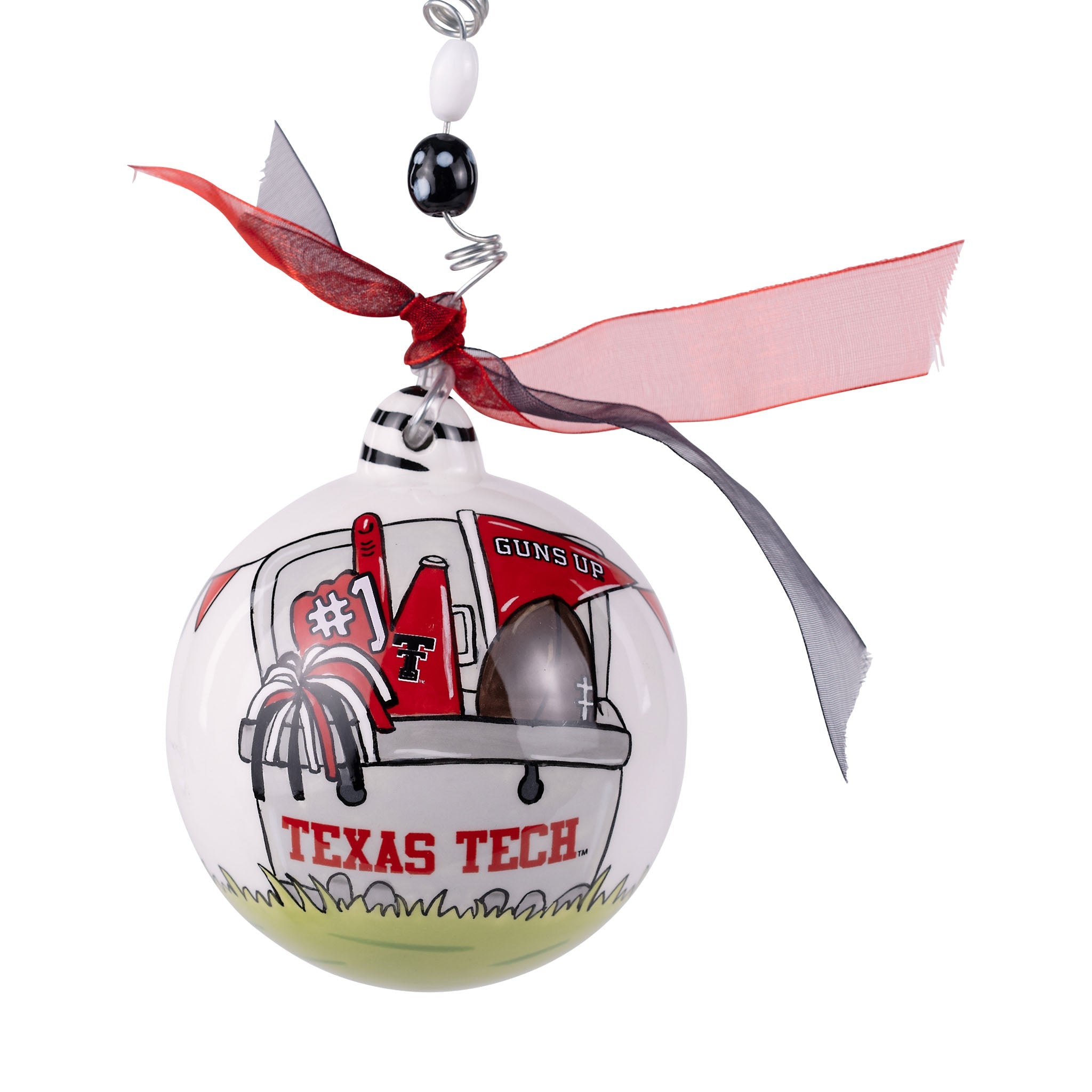 Texas Tech Cooler Ornament