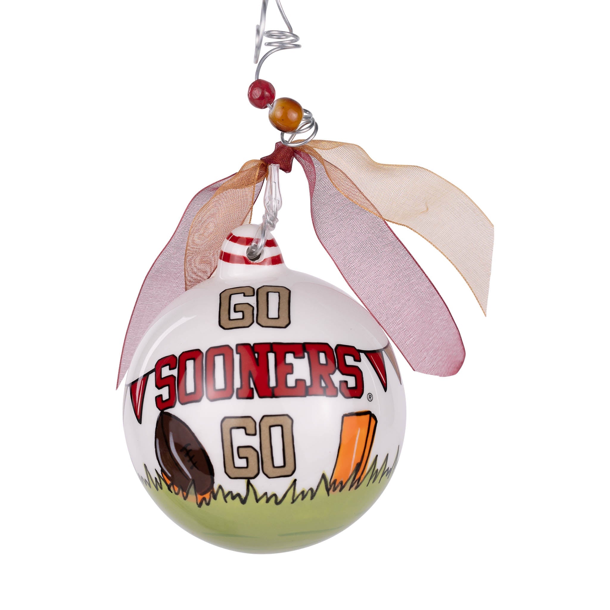 Oklahoma Cooler Ornament