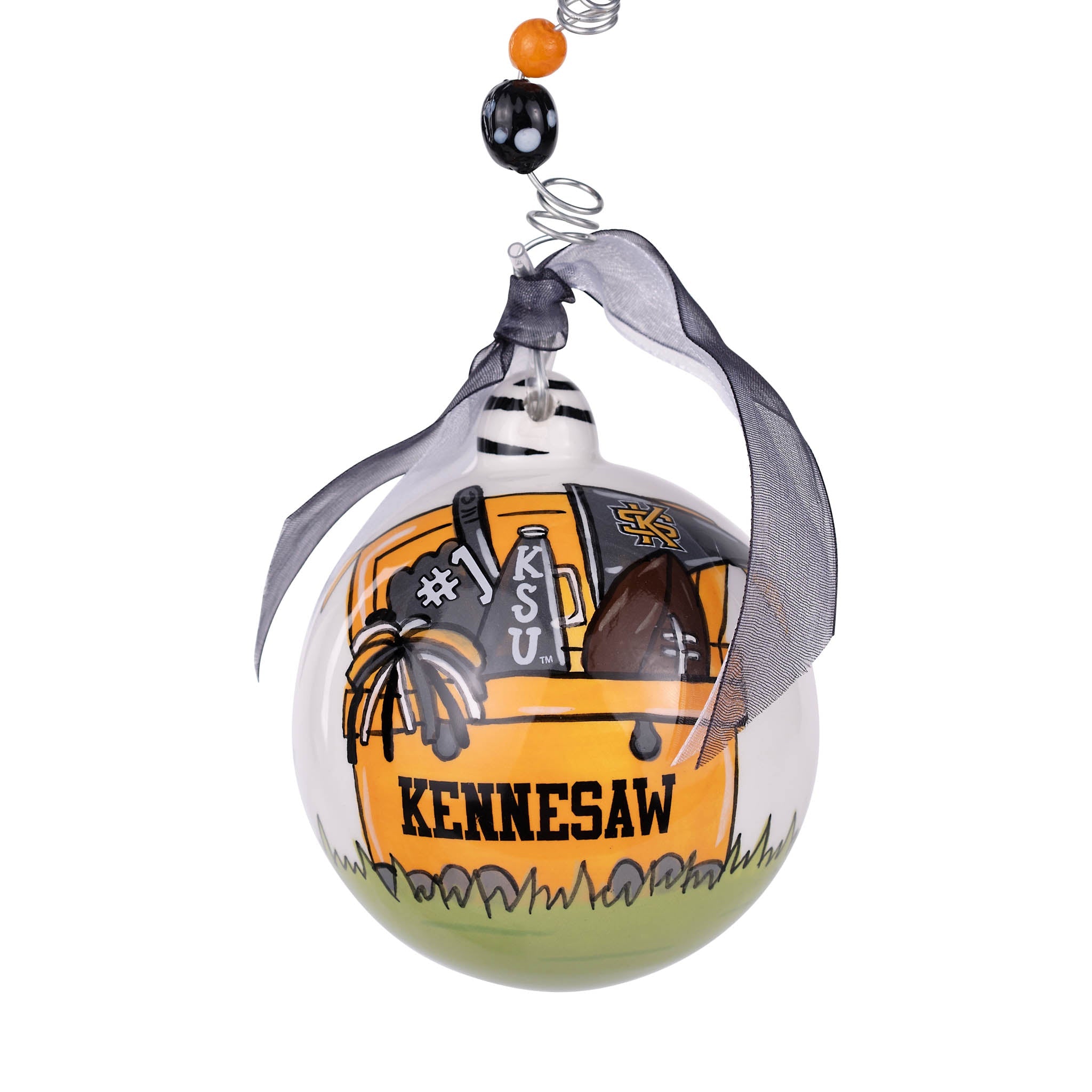 Kennesaw State Cooler Ornament