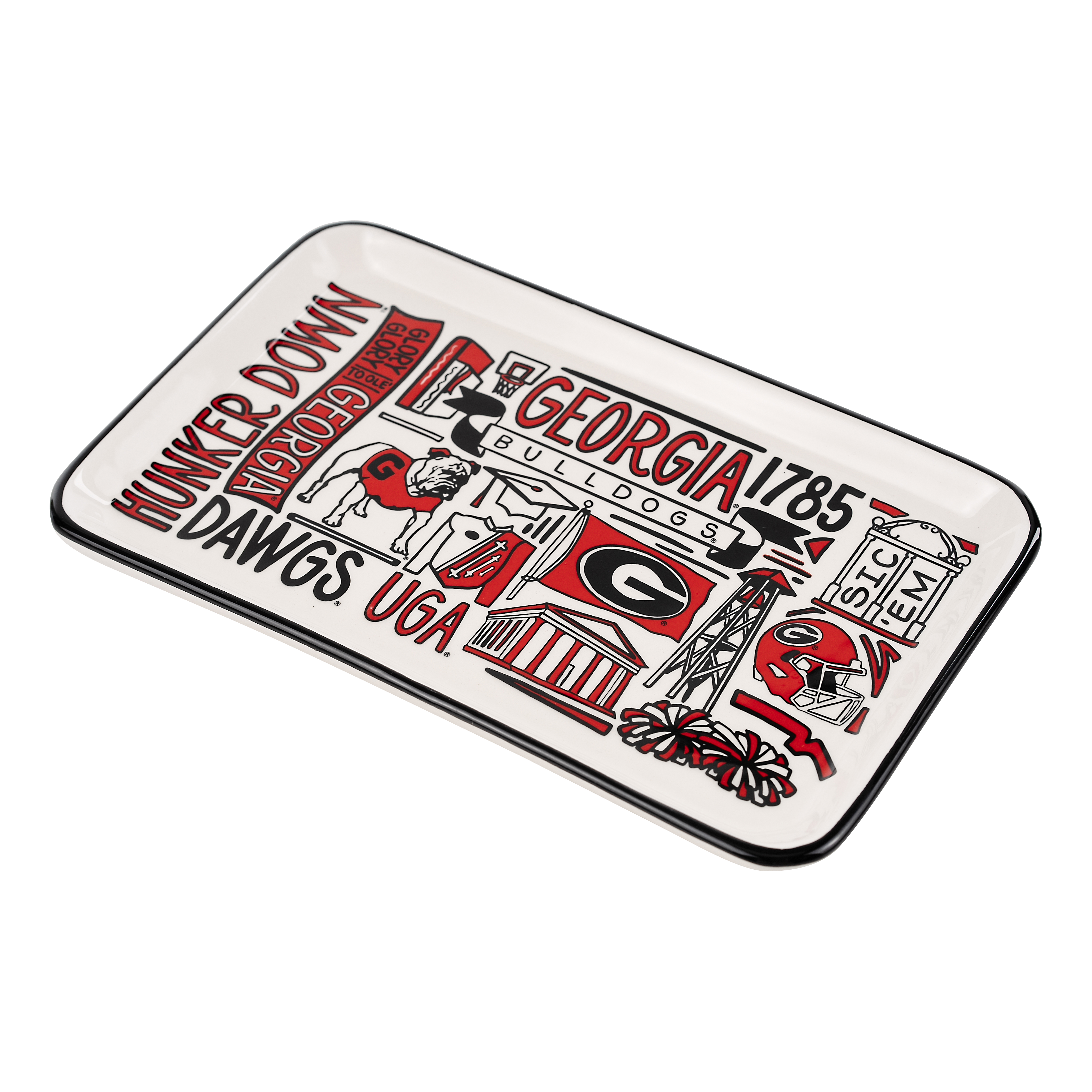 UGA Collage Trinket Tray