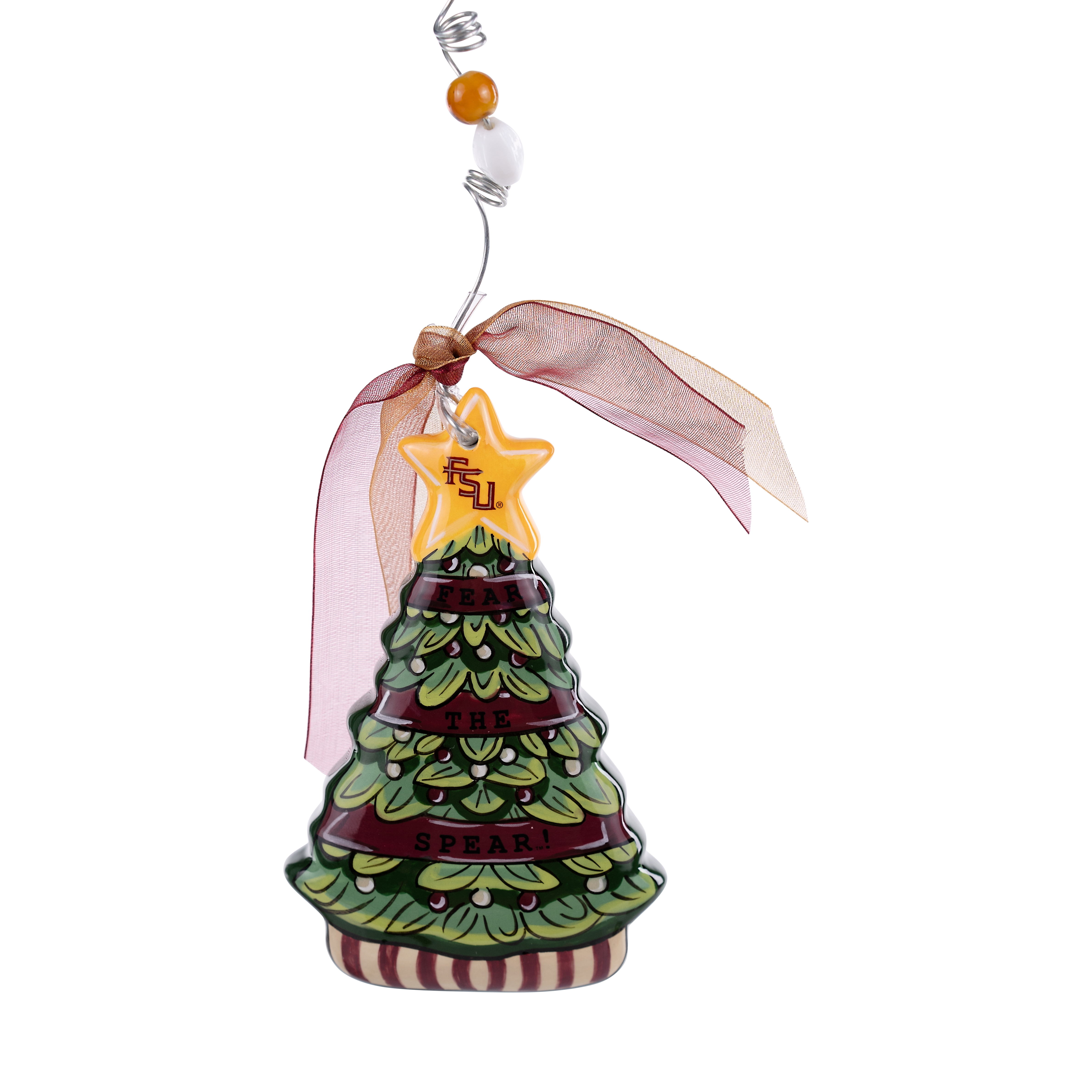 Florida State Tree Puff Ornament