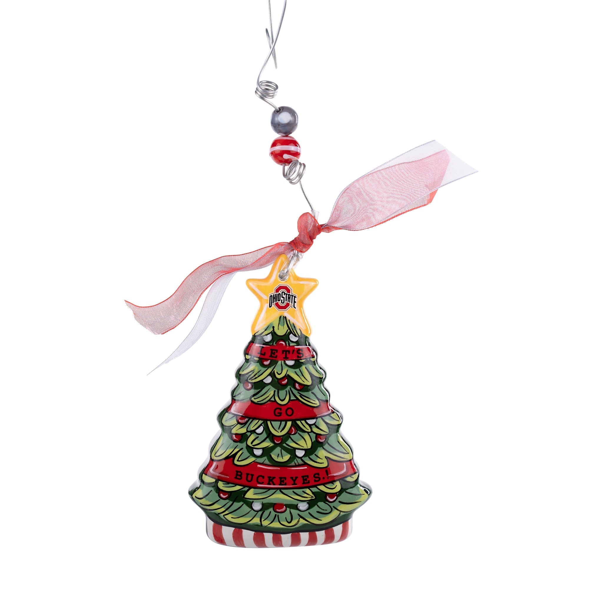 Ohio State Tree Puff Ornament