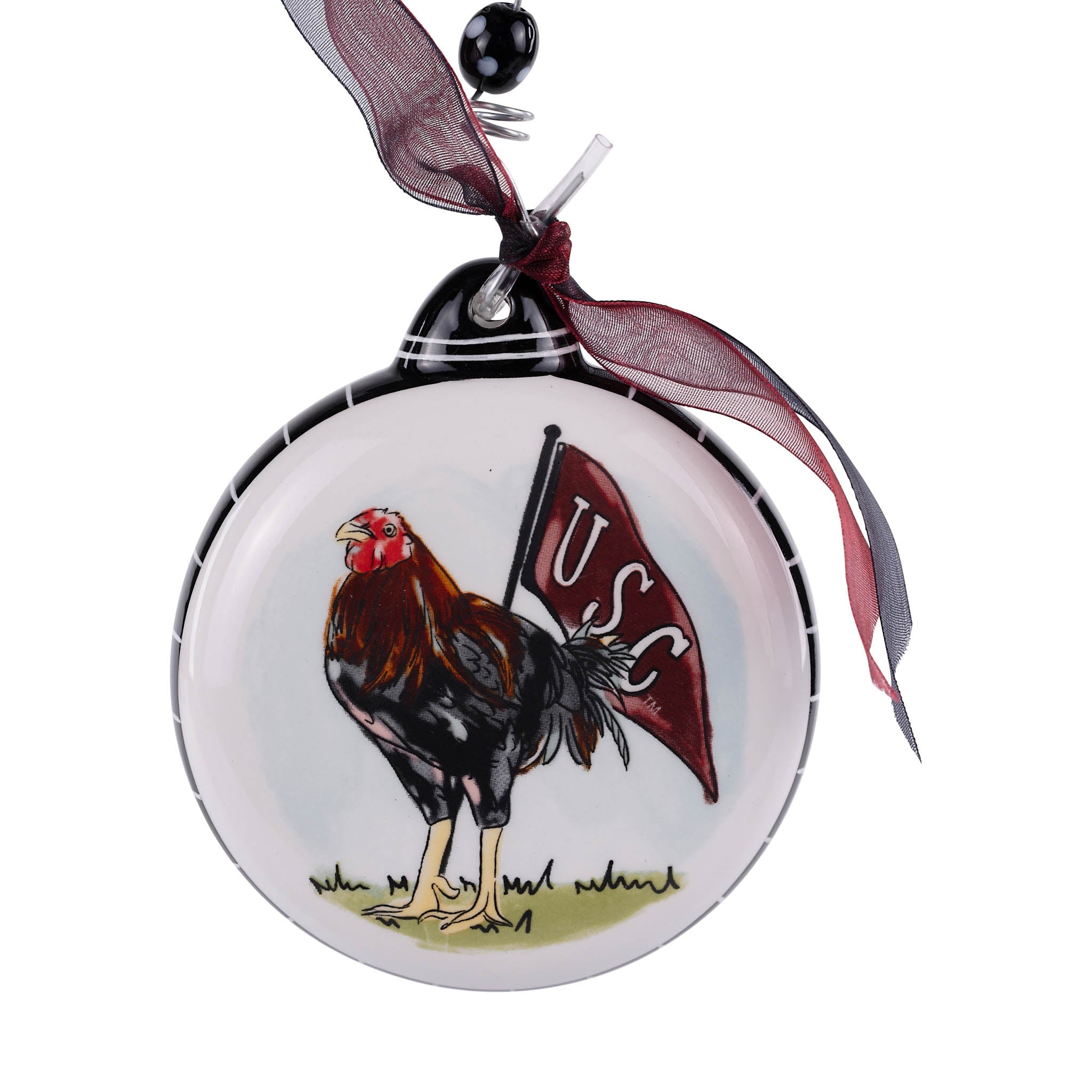South Carolina Mascot Puff Ornament