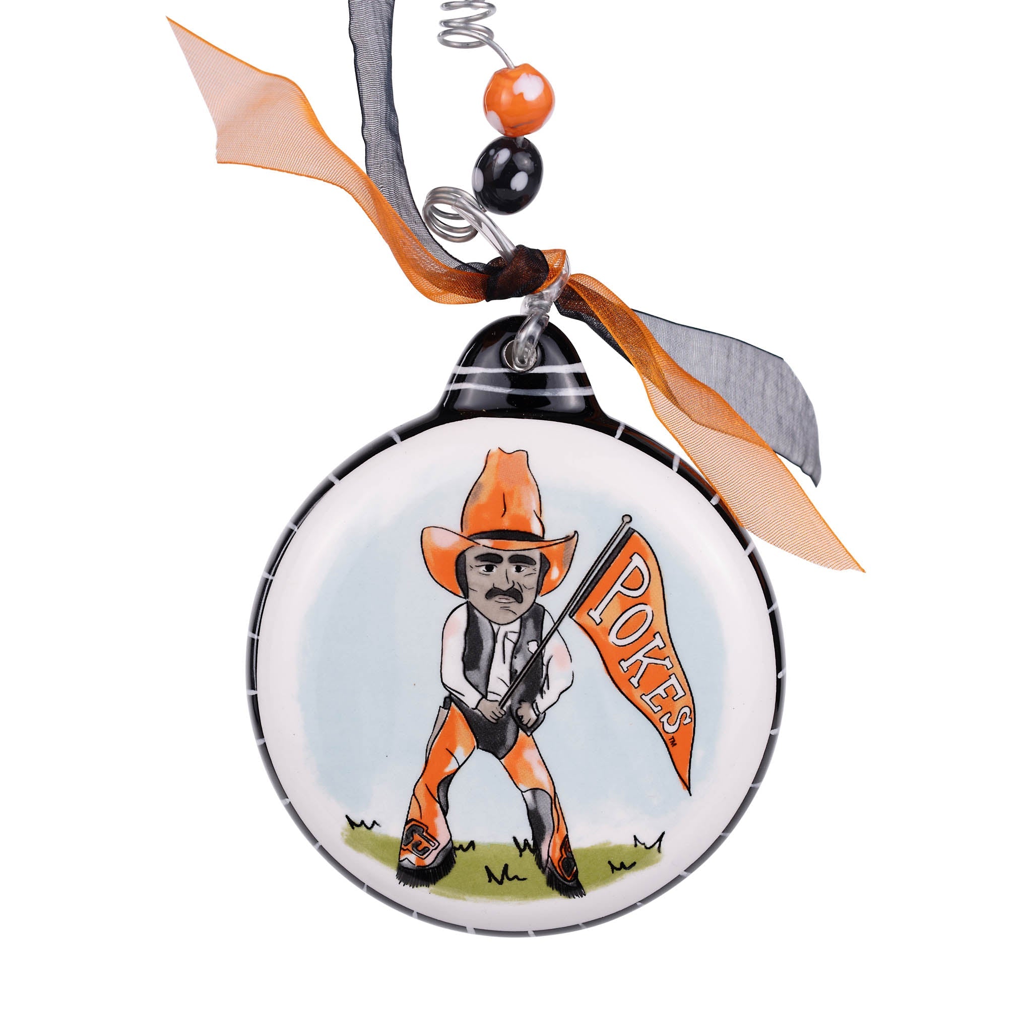 Oklahoma State Mascot Puff Ornament