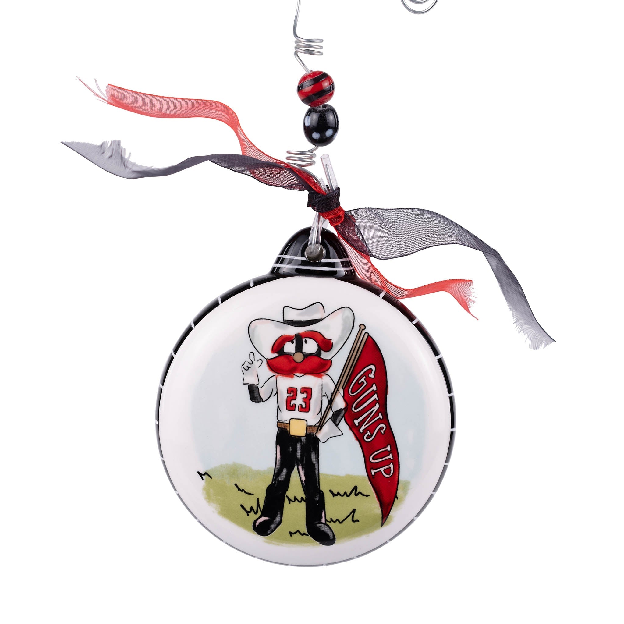 Texas Tech Mascot Puff Ornament