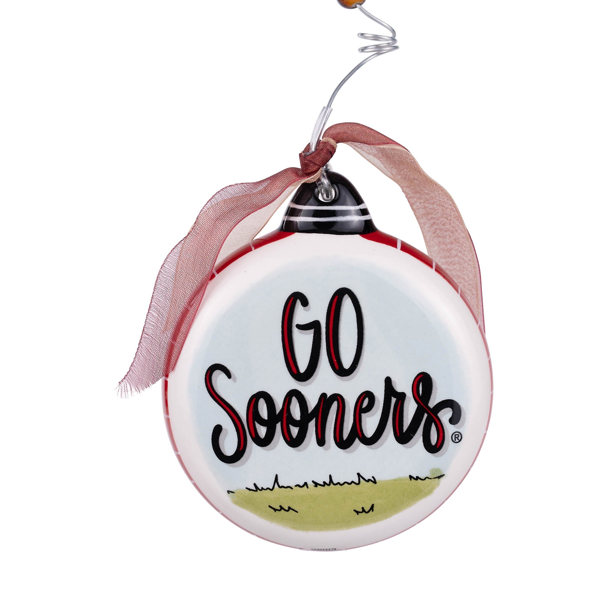 Oklahoma Mascot Puff Ornament