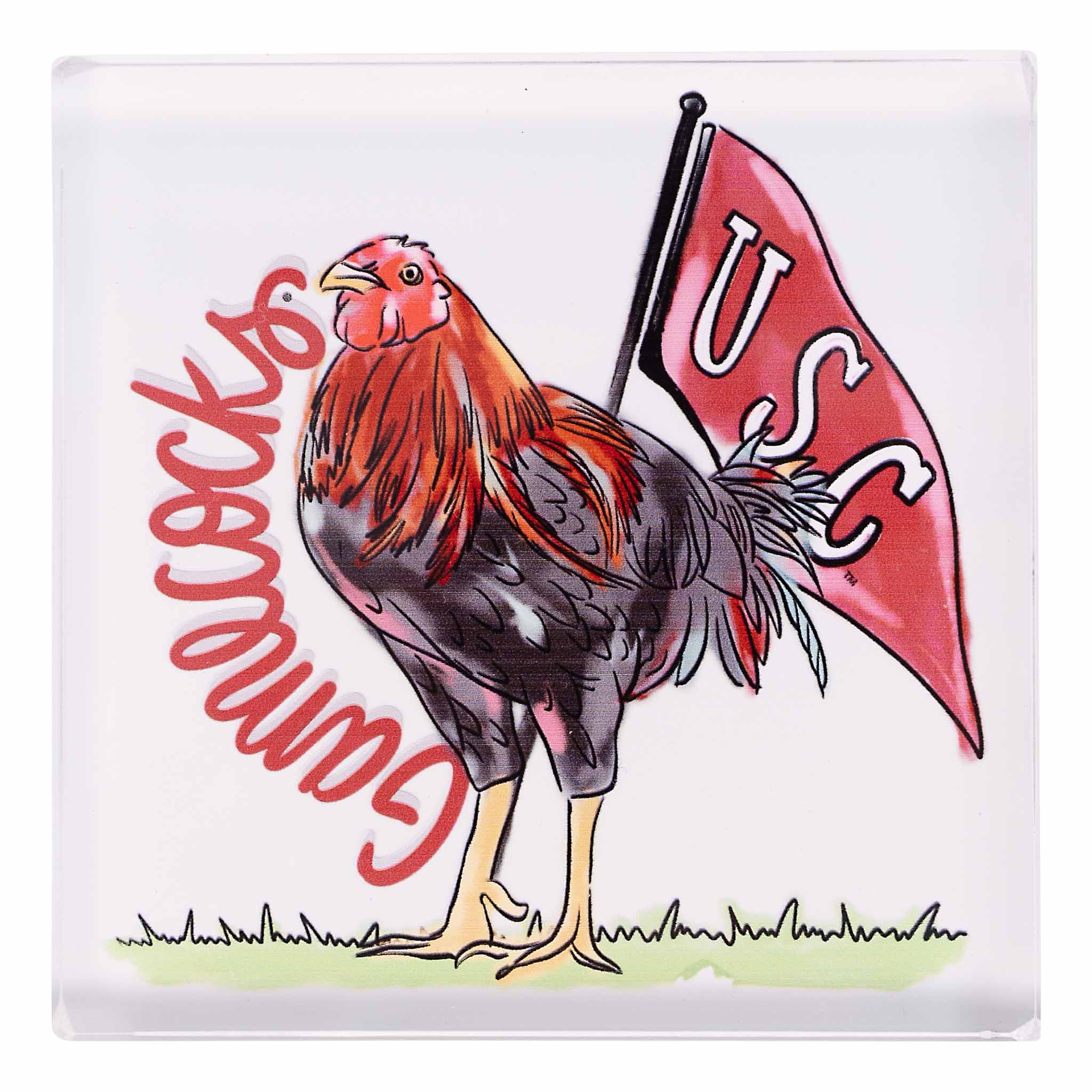 South Carolina Mascot Napkin Weight