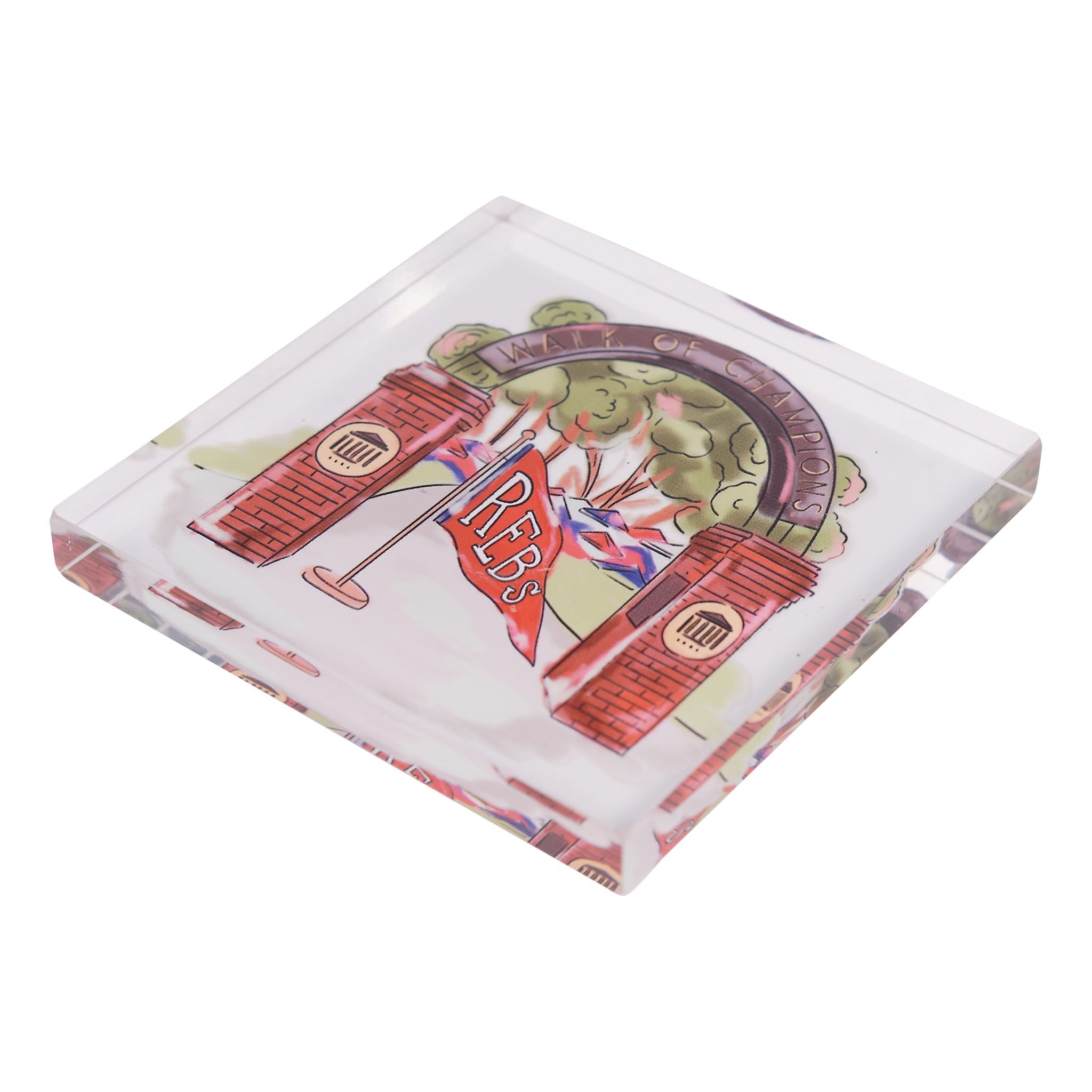 Ole Miss Mascot Napkin Weight