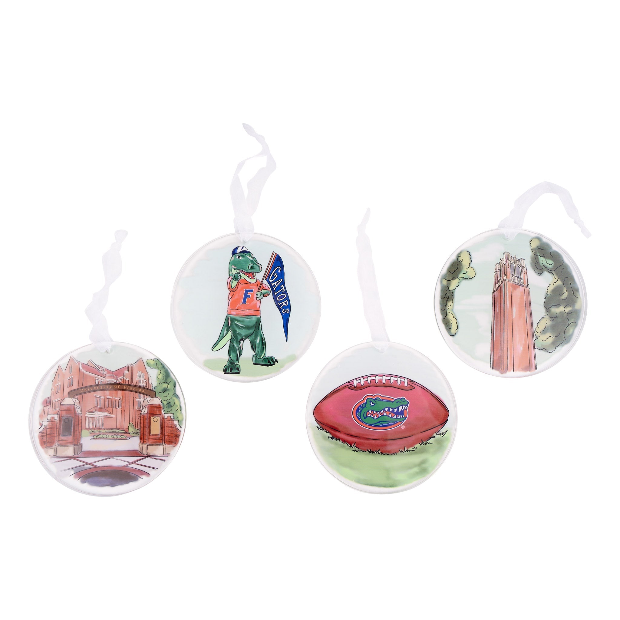 Florida Ornament Set/4