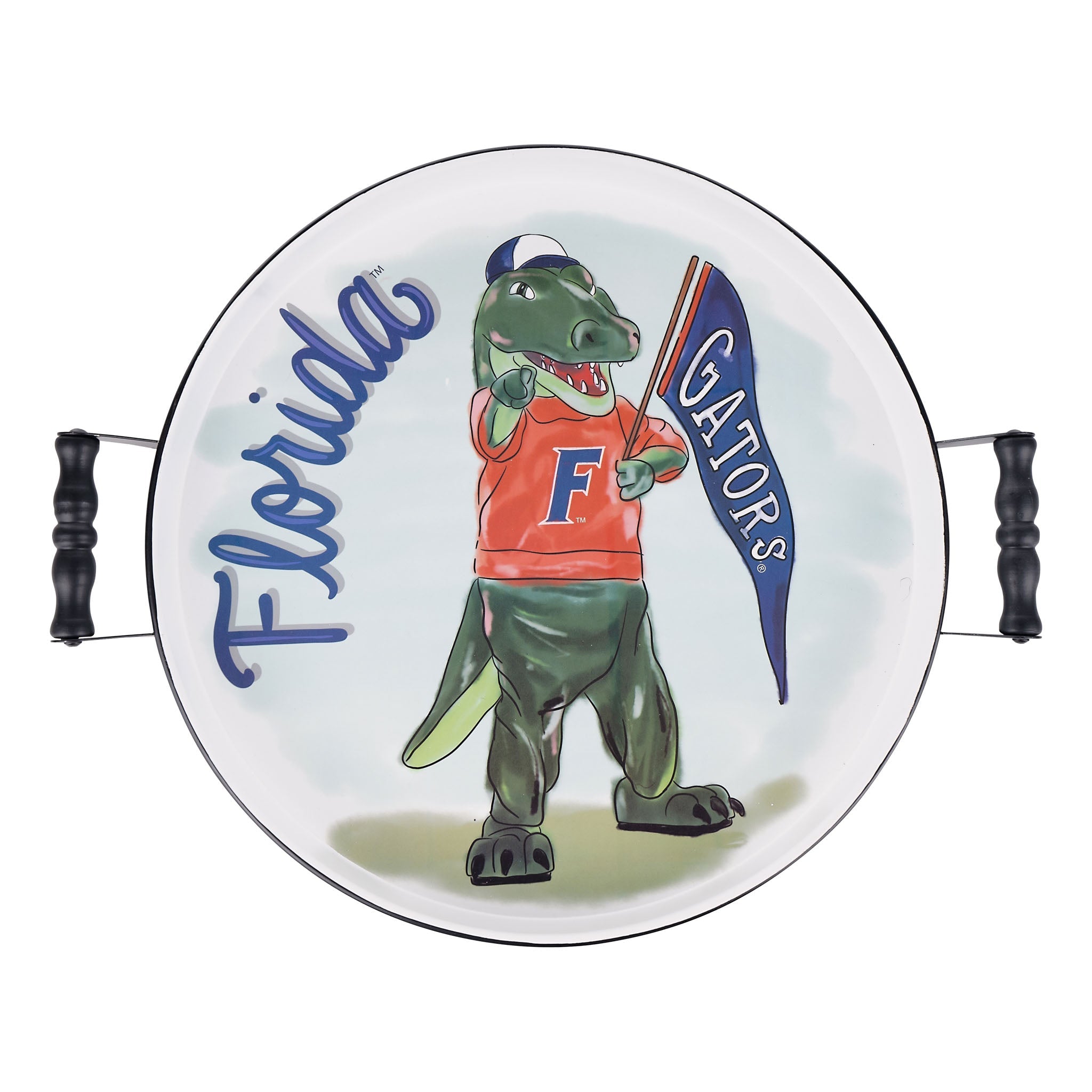 Florida Mascot Enamel Tray