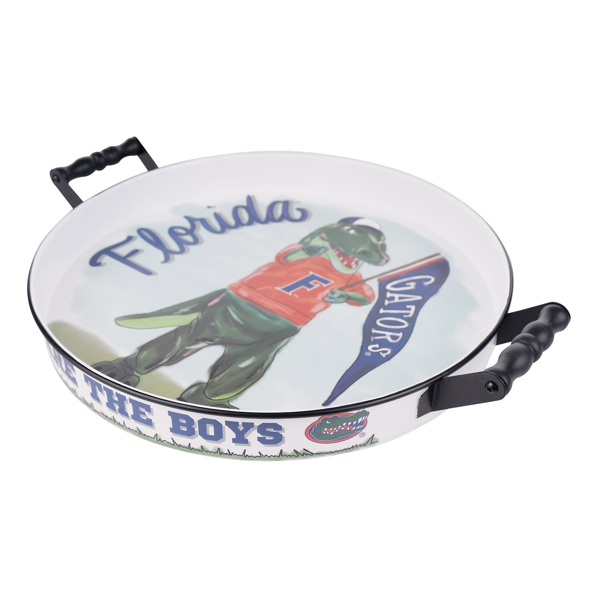 Florida Mascot Enamel Tray