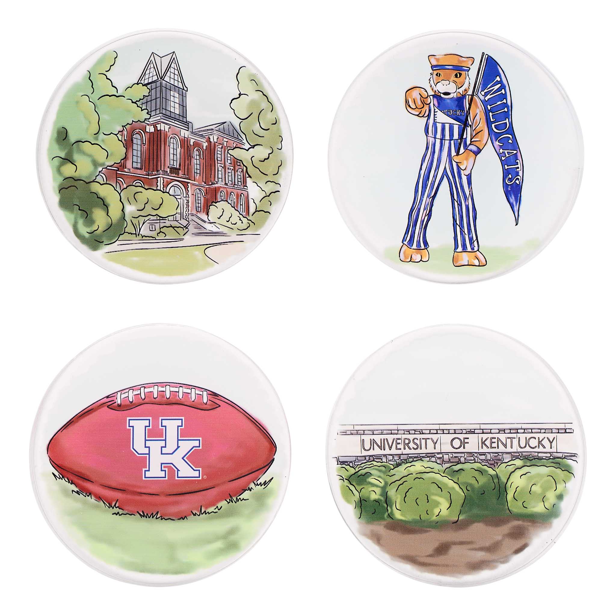 Kentucky Coaster Set/4