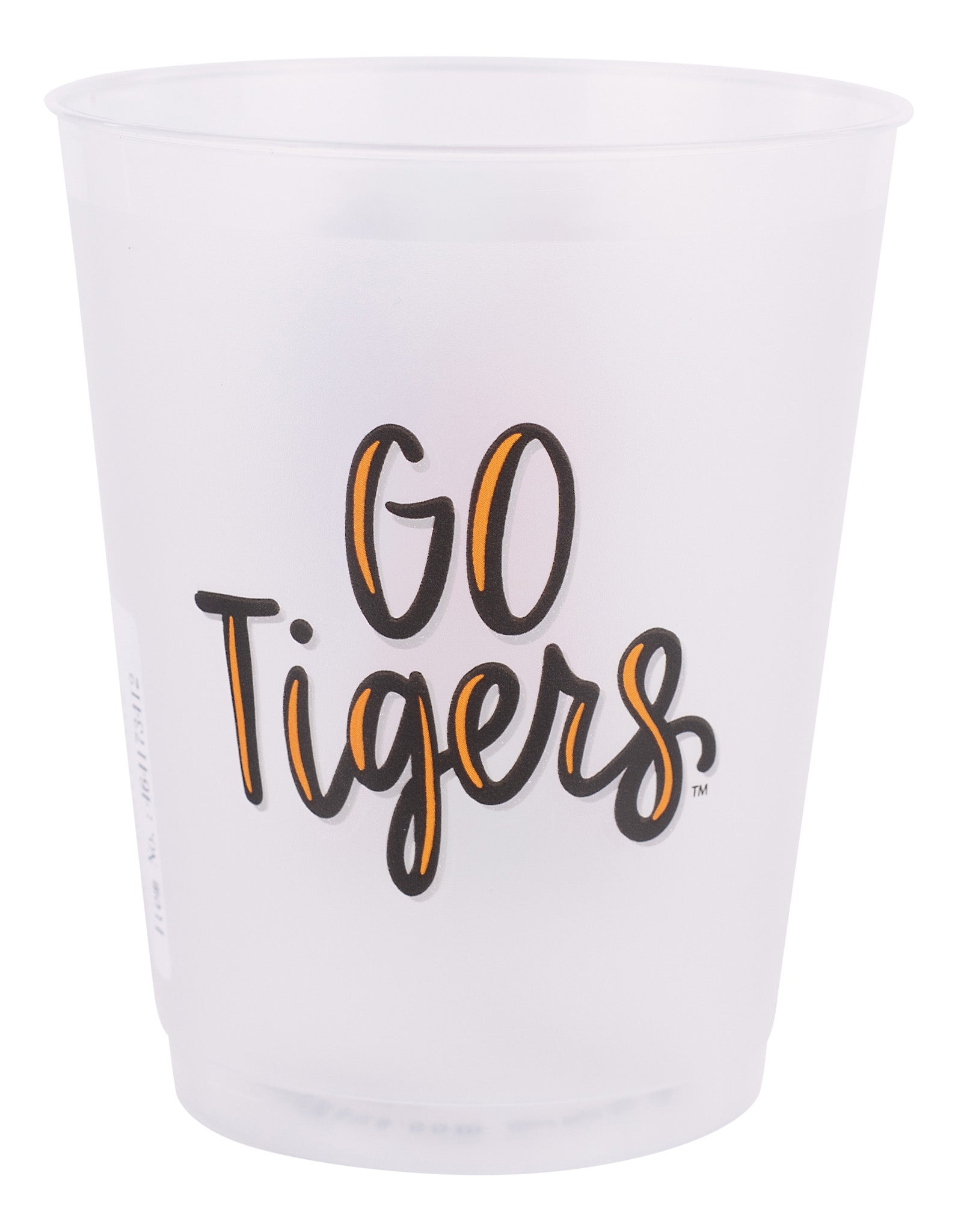 Clemson Mascot Frosted Cups Set/8