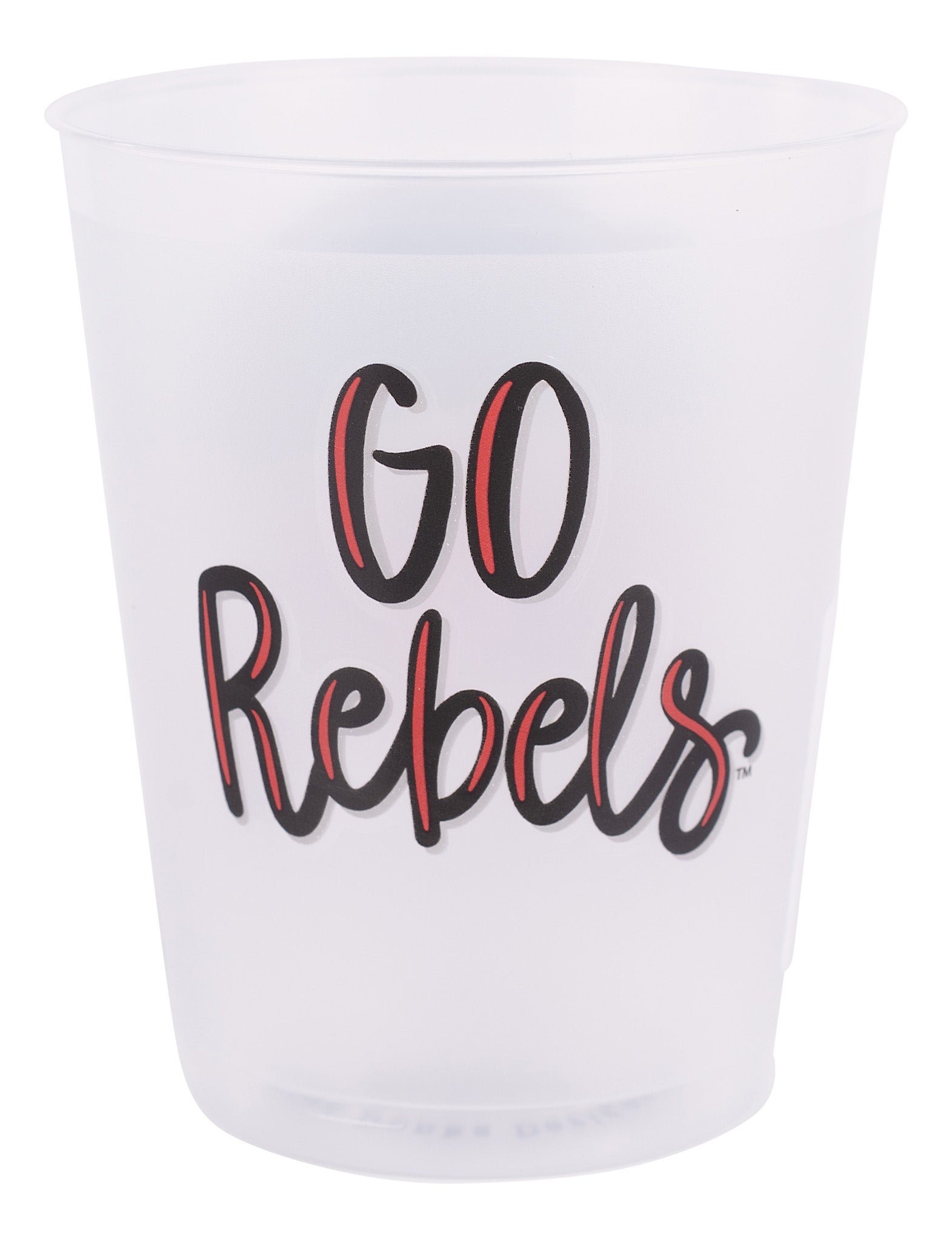 Ole Miss Mascot Frosted Cups Set/8