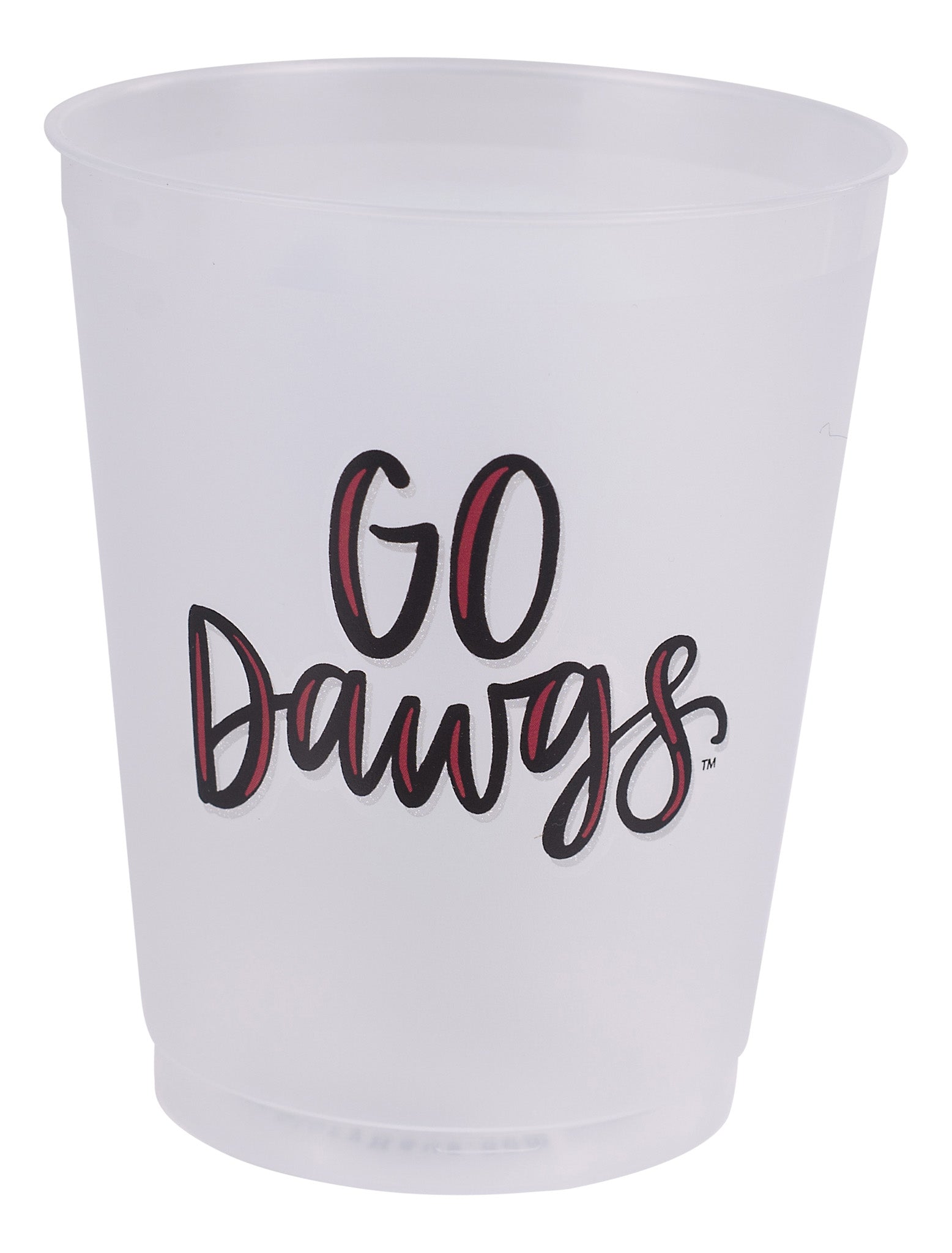 Mississippi State Mascot Frosted Cups Set/8