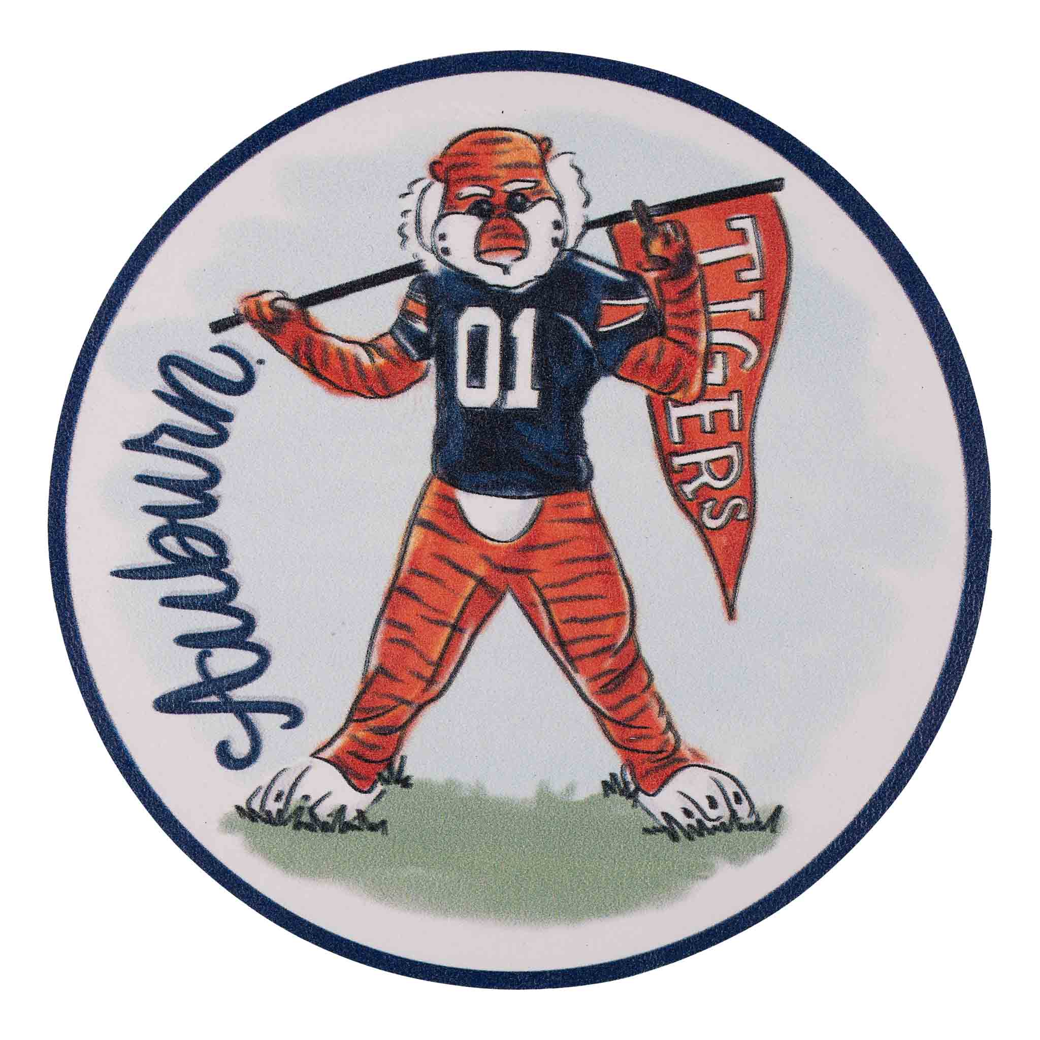 Auburn Mascot Coaster Set/4