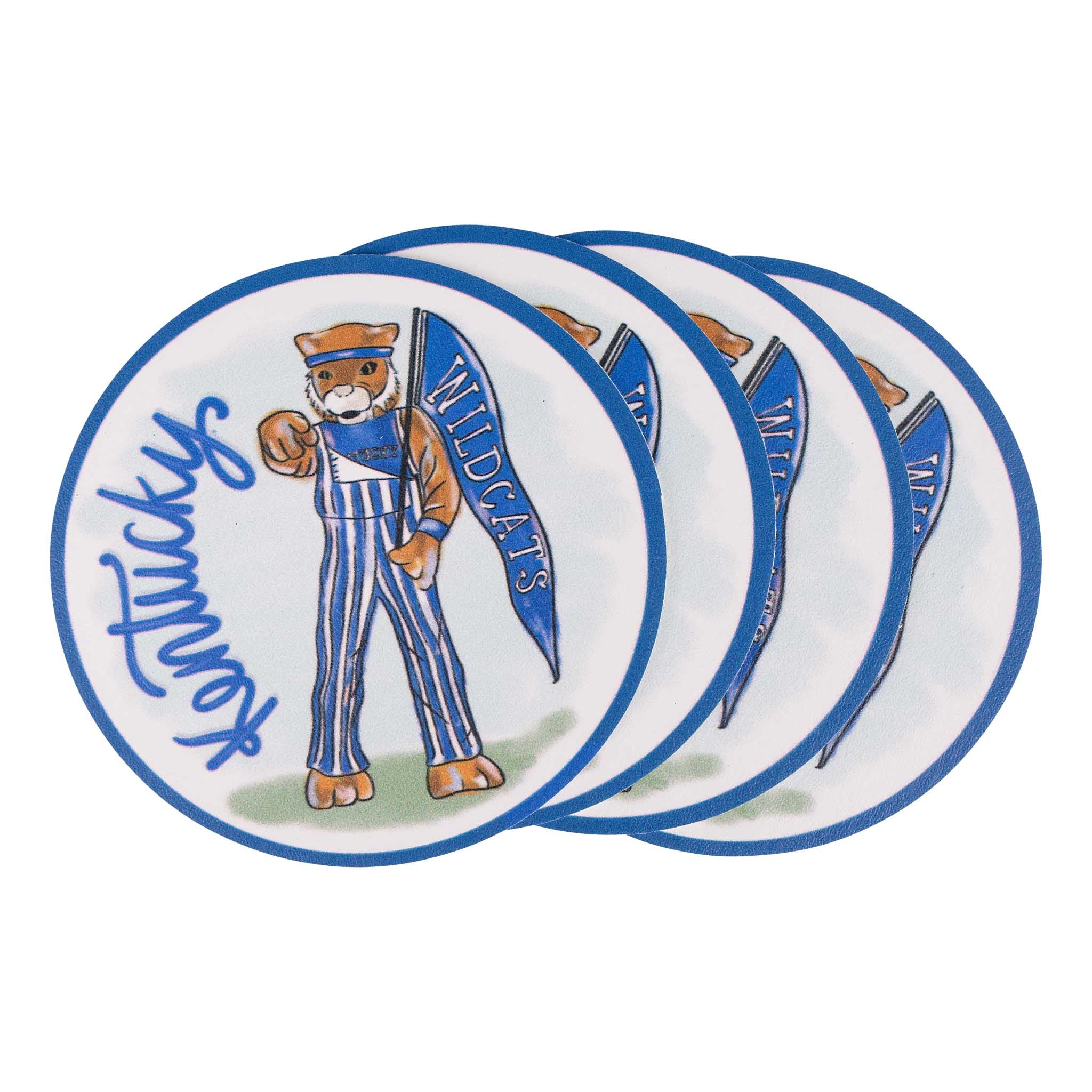 Kentucky Mascot Coaster Set/4