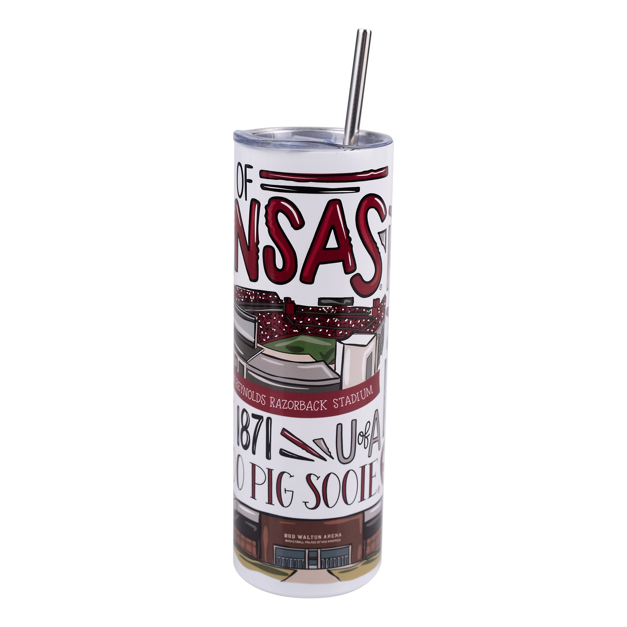 Arkansas Icon Tumbler