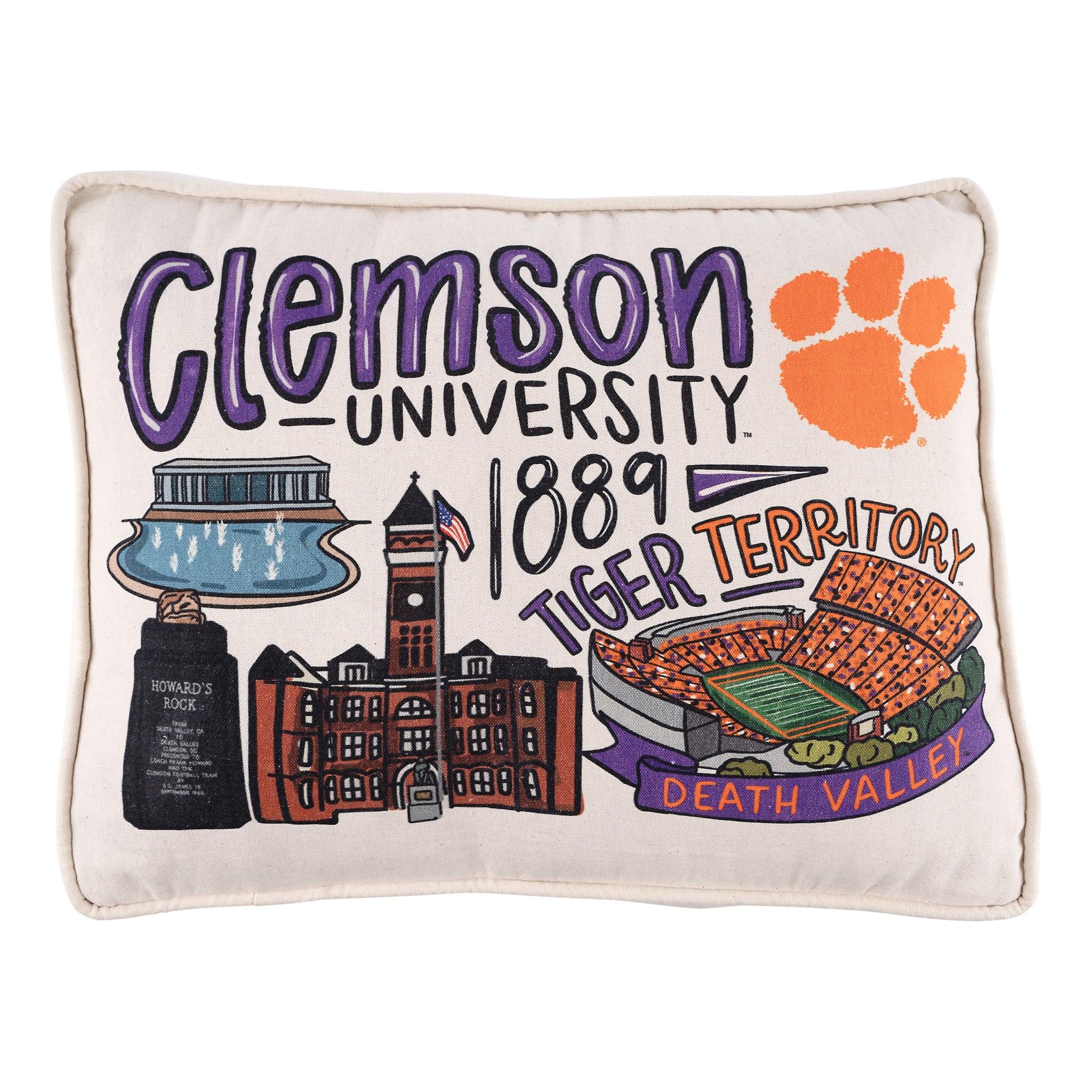 Clemson Icon Pillow