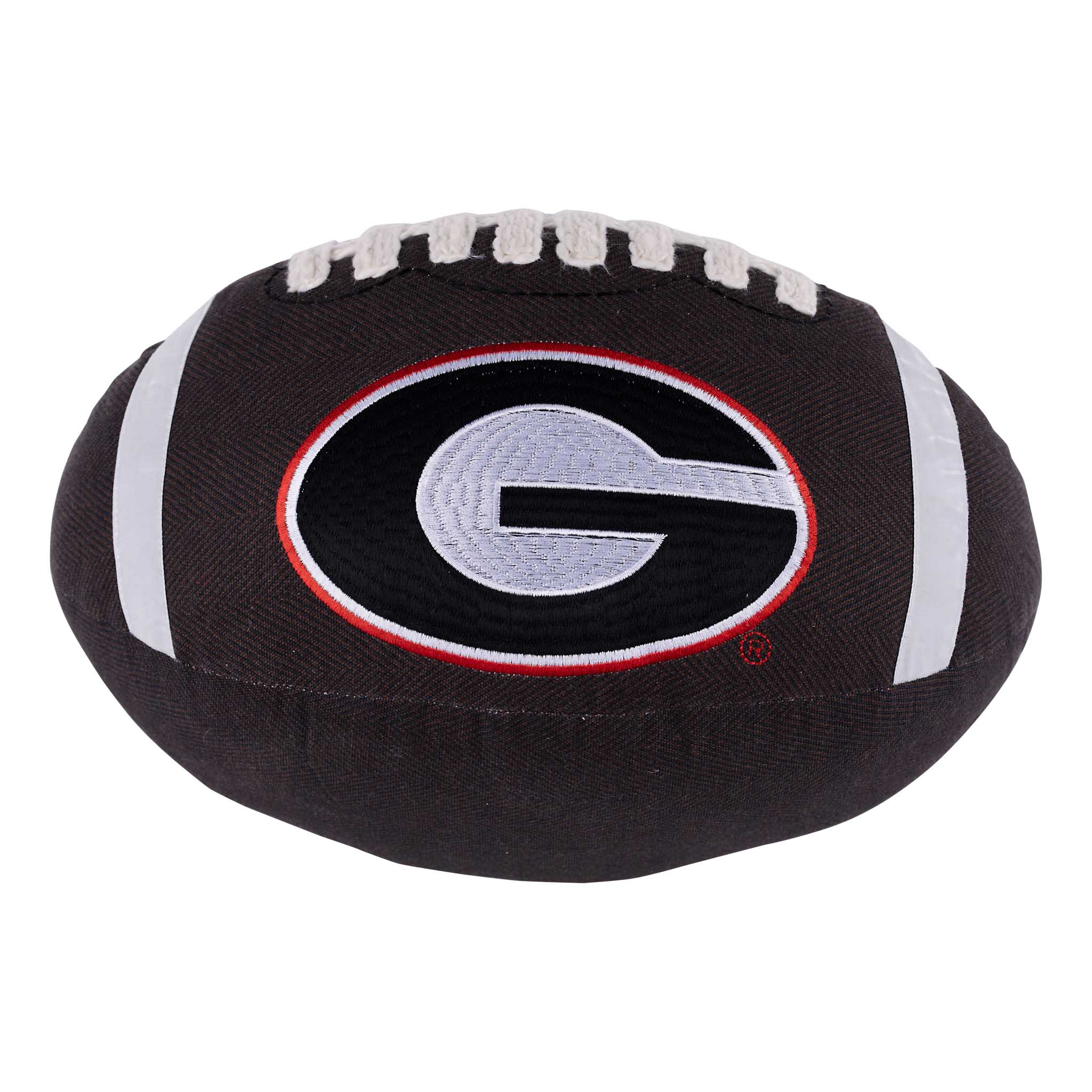 Georgia Football Shaped Pillow