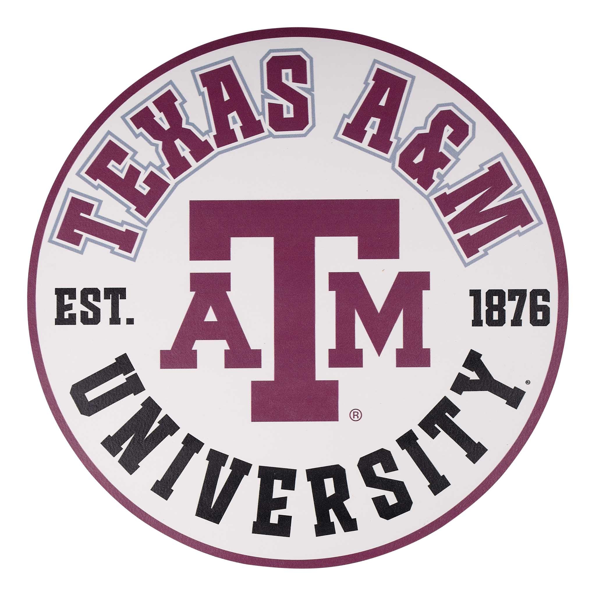 Texas A&M Retro Coaster Set/4