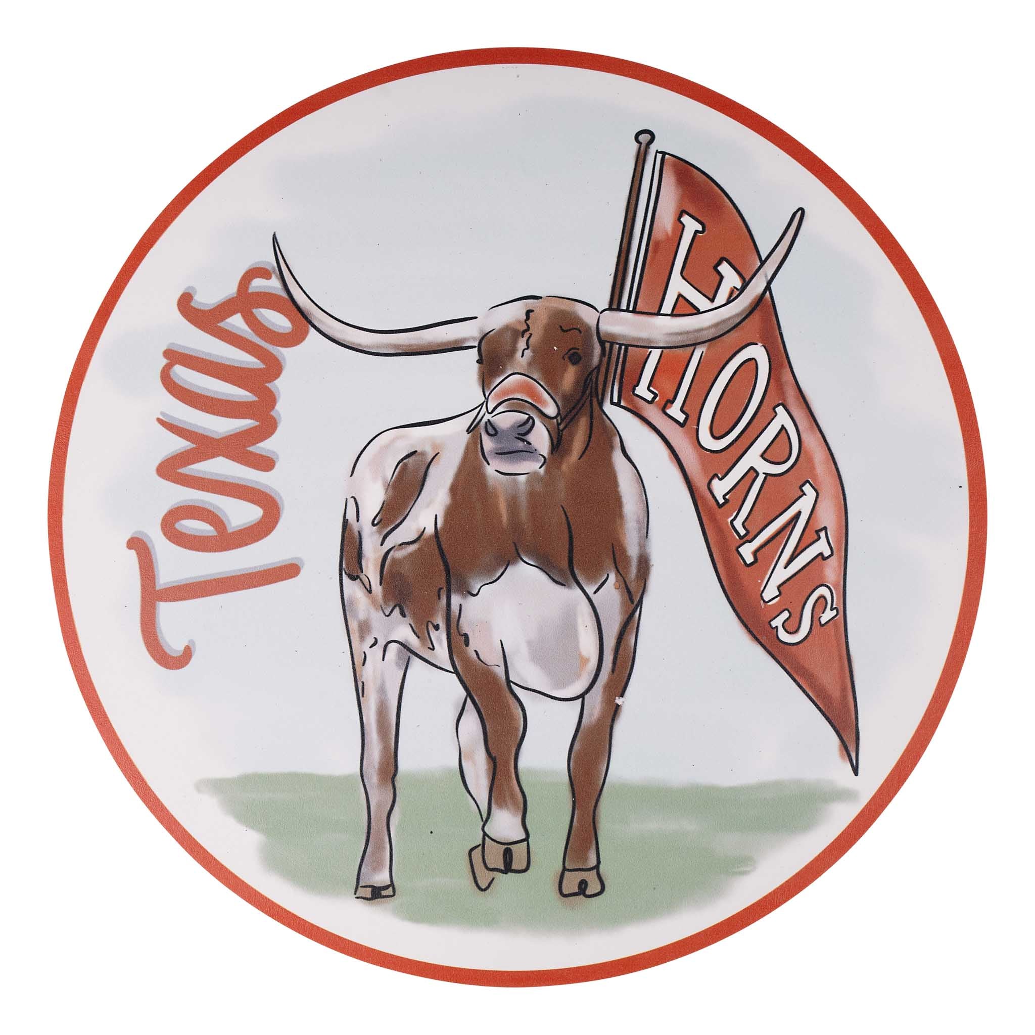 Texas Mascot Coaster Set/4