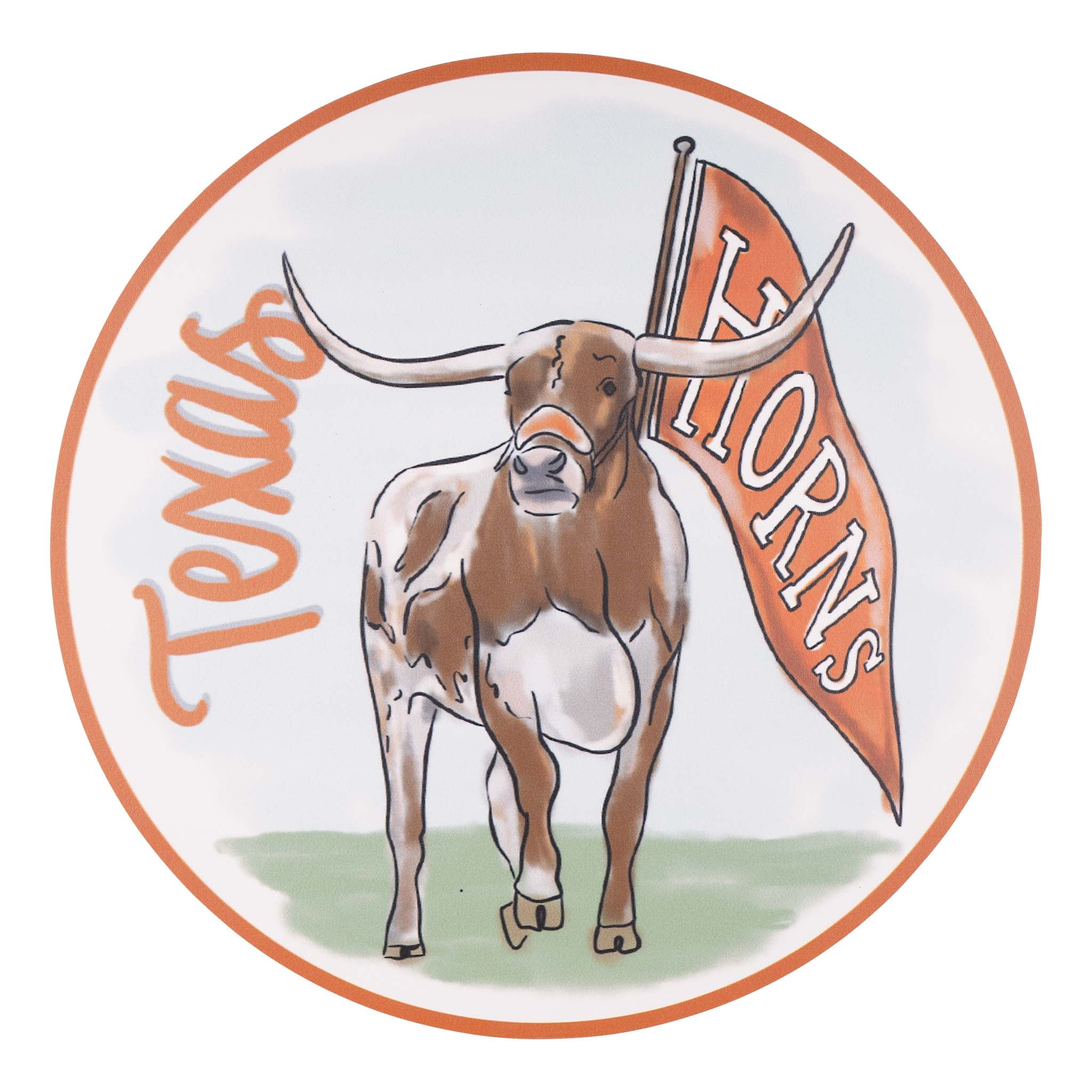 Texas Mascot Placemat Set/4