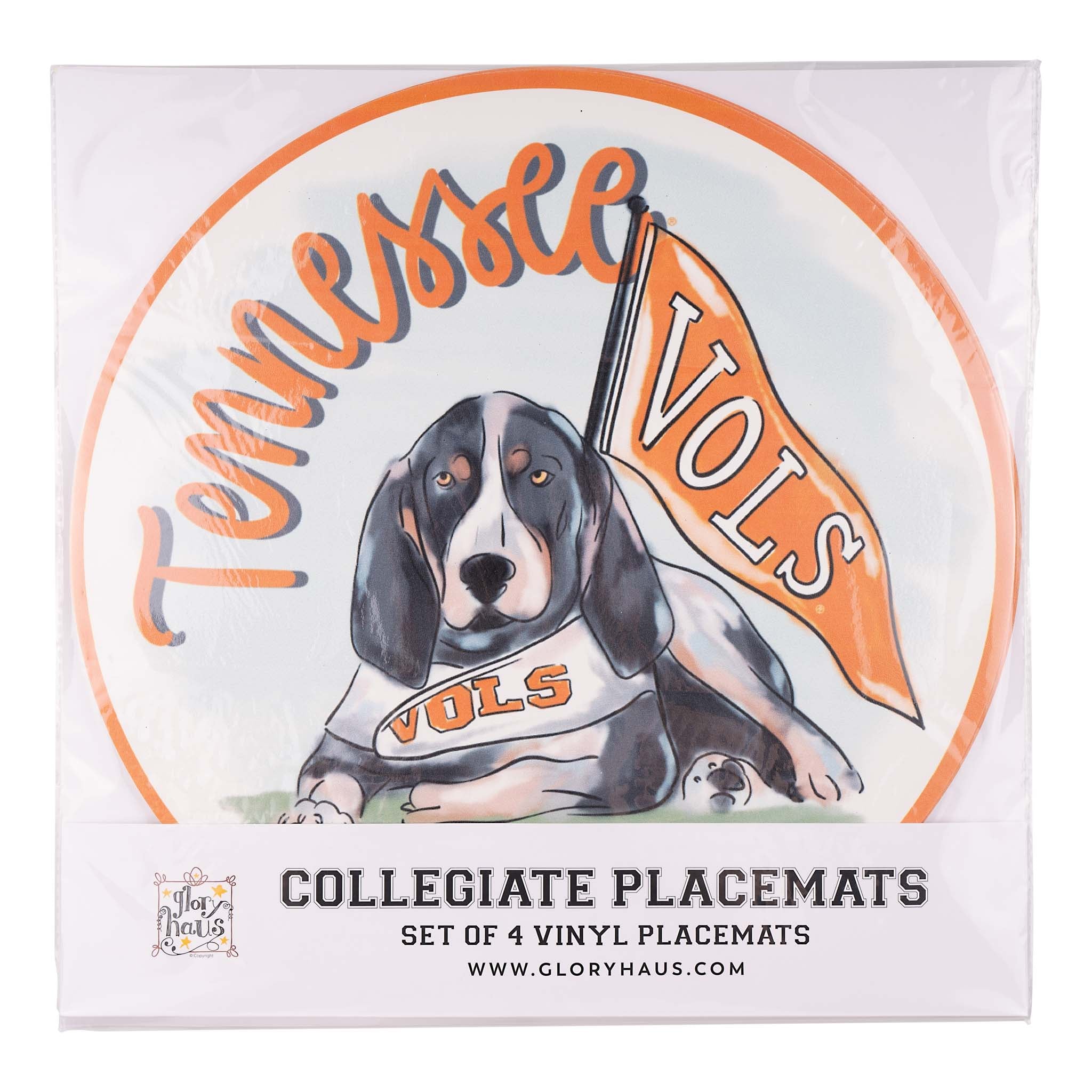 Tennessee Mascot Placemat Set/4