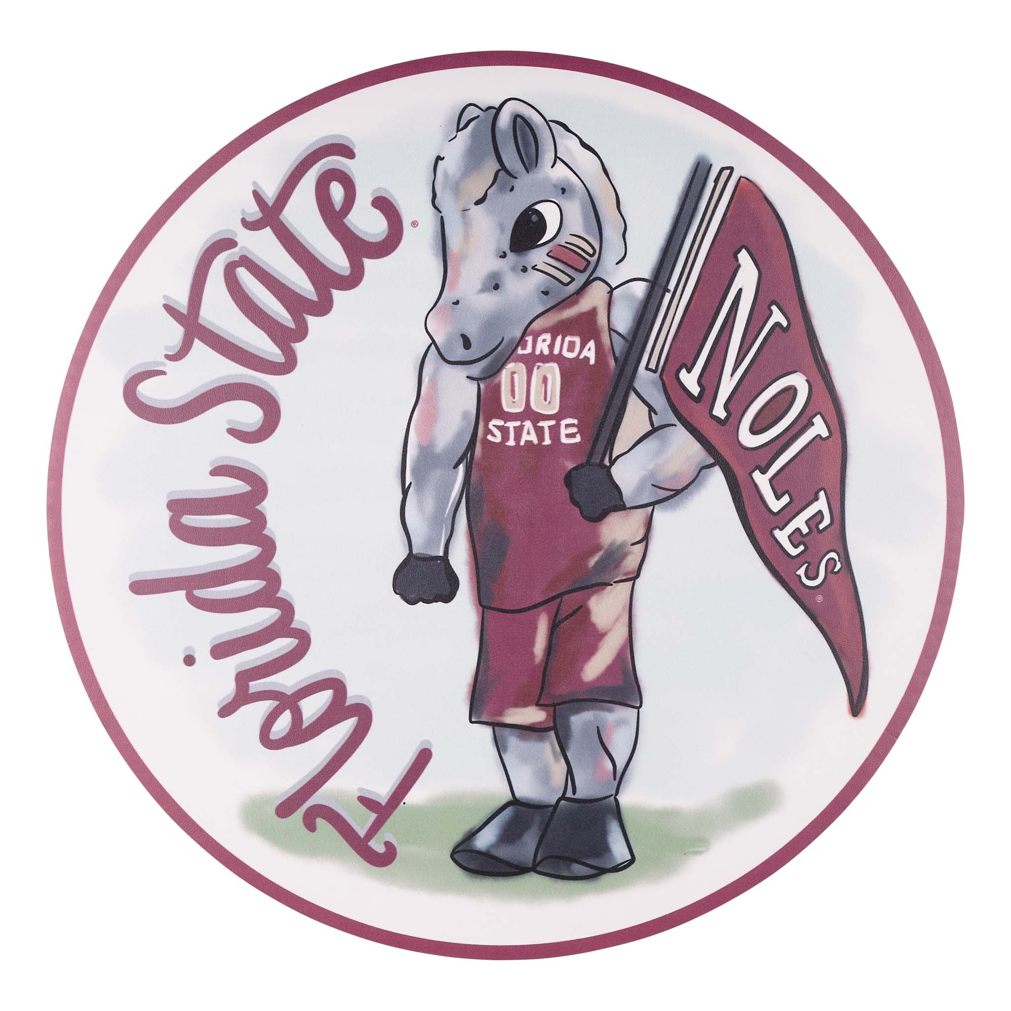 Florida State Mascot Placemat Set/4