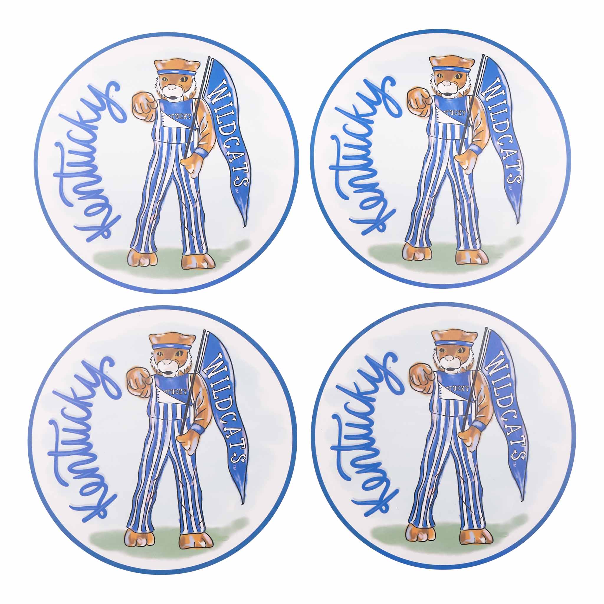 Kentucky Mascot Placemat Set/4