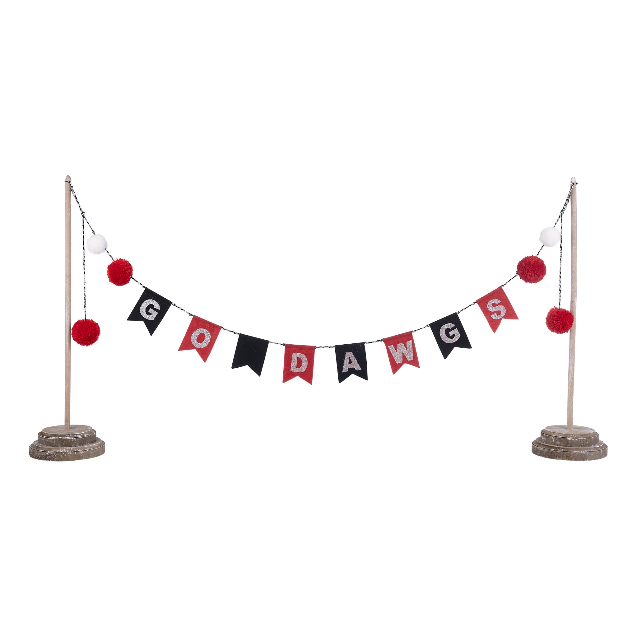 Go Dawgs Pennant Banner