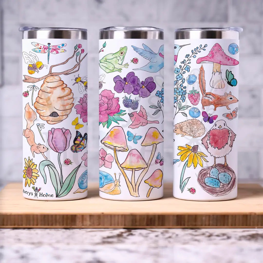 Spring Is Here 20 oz Skinny Tumbler