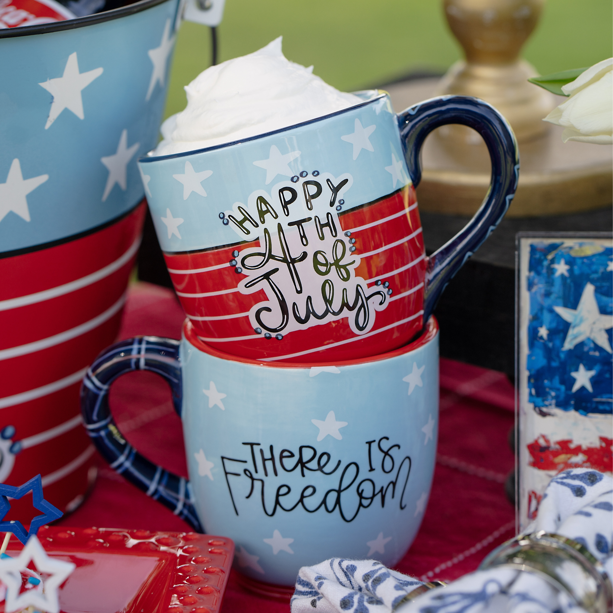 Glory Haus Fourth of July Mug