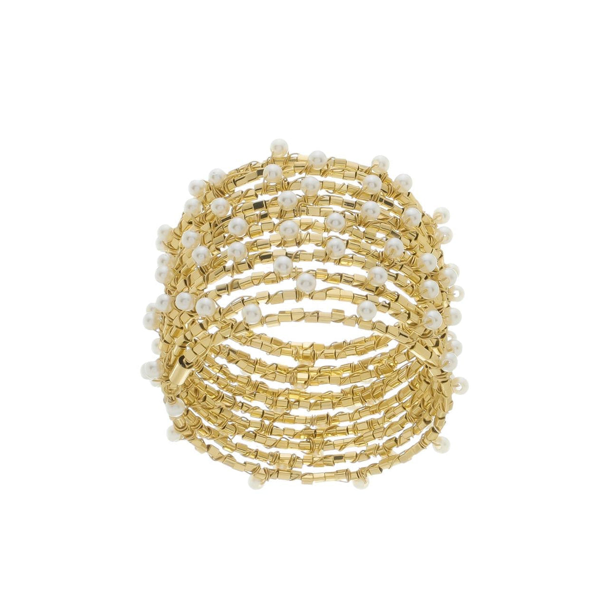 Blake Pearl Wrap Bracelet
