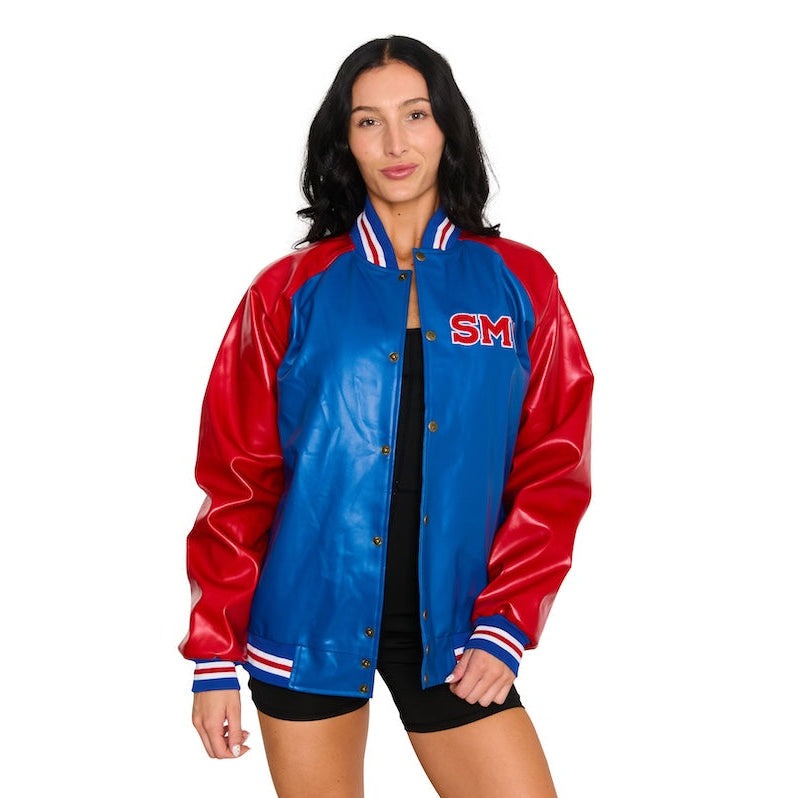 SMU Mustangs Varsity Letterman Jacket