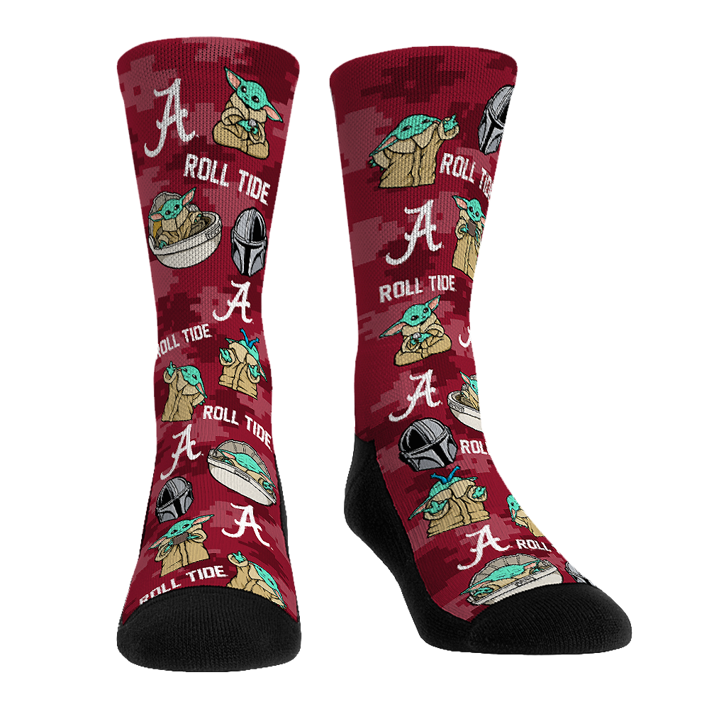 Alabama Crimson Tide - Star Wars - Grogu All-Over
