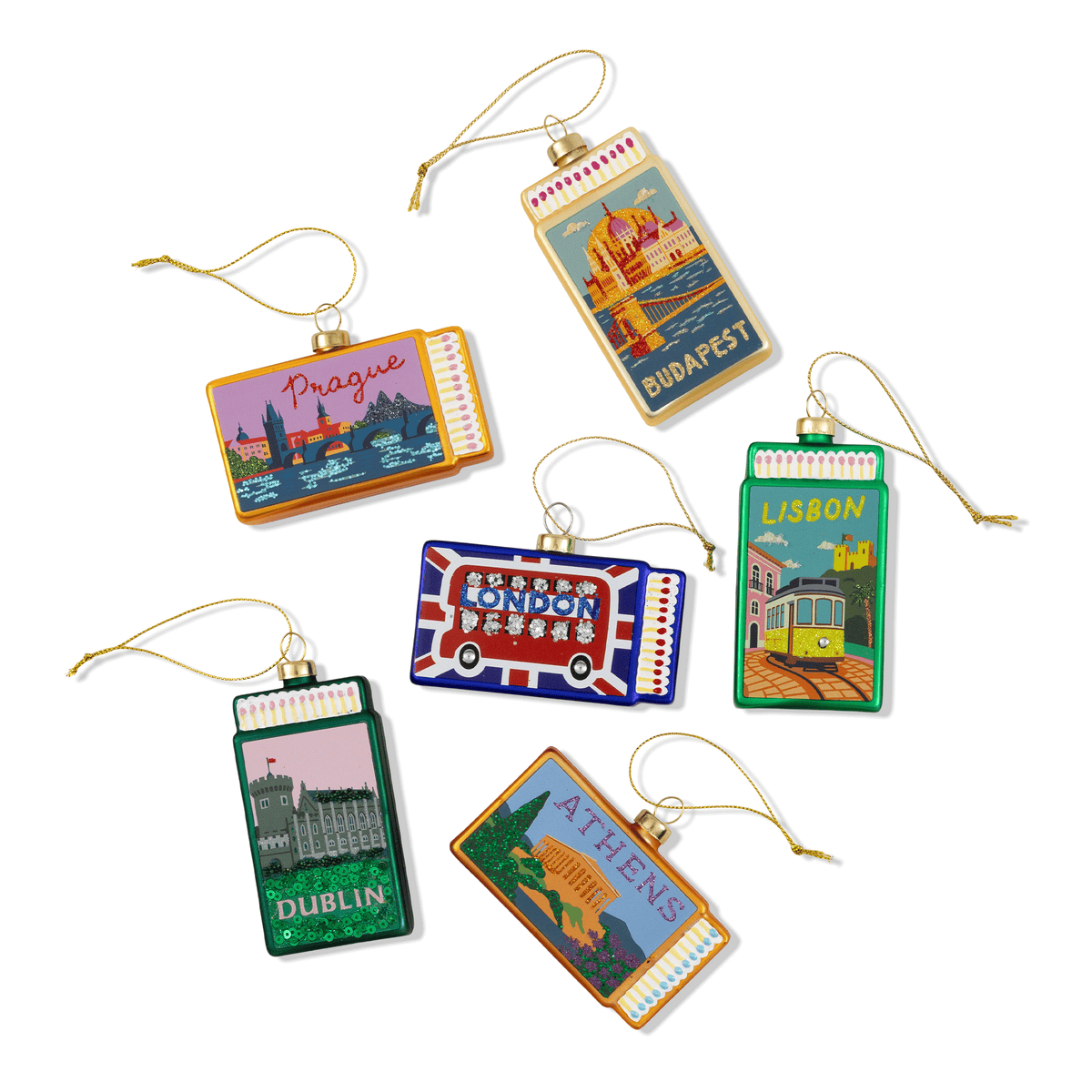 Tokyo Matchbook Ornament