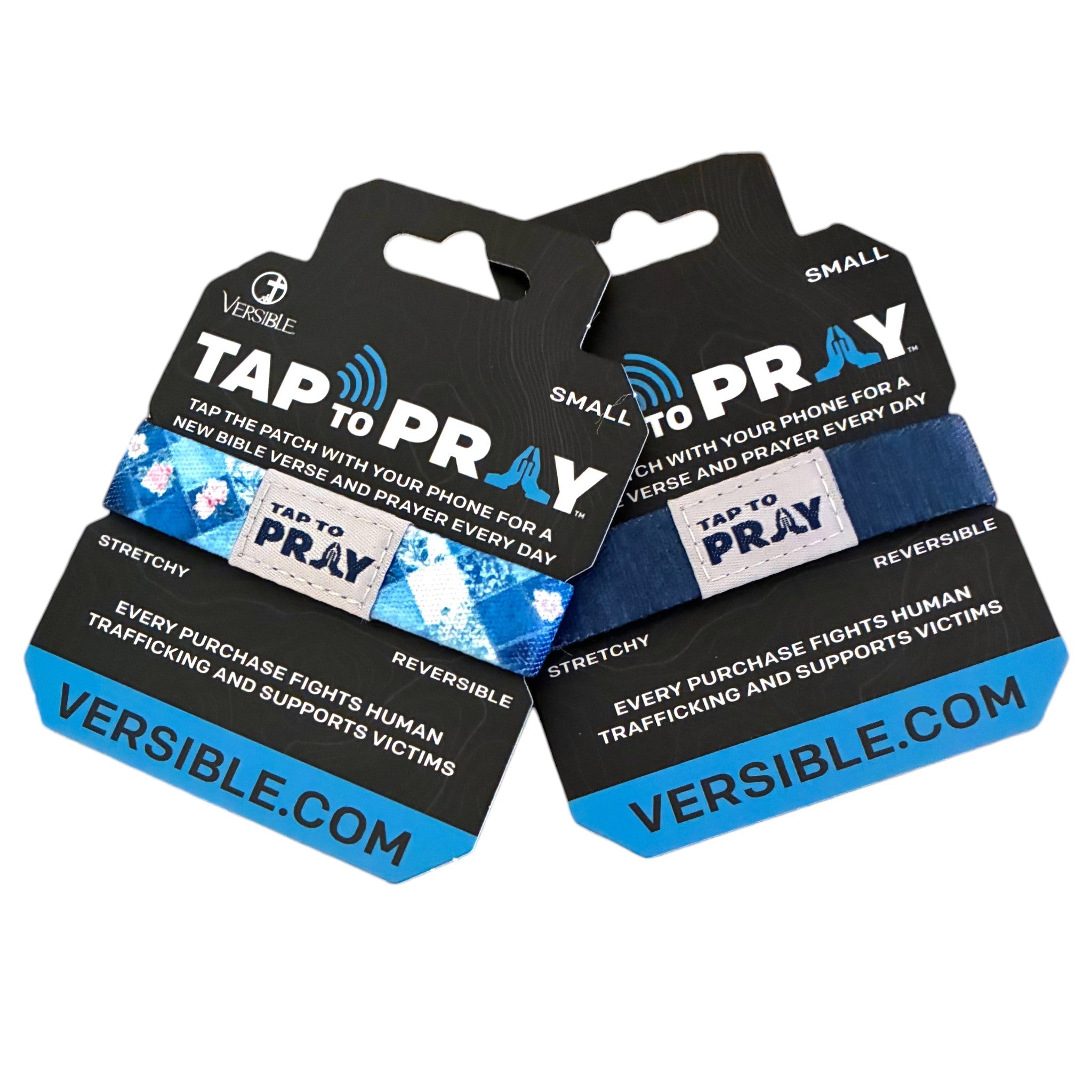 Tap To Pray® Wristband – Patchwork - Saved by Grace