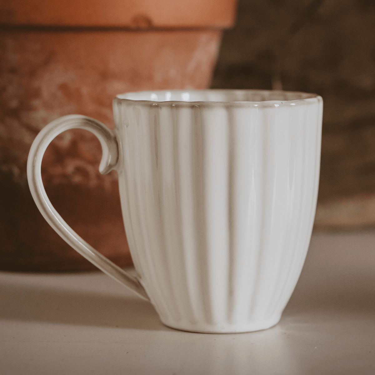 Scallop 20 oz Figural Coffee Mug